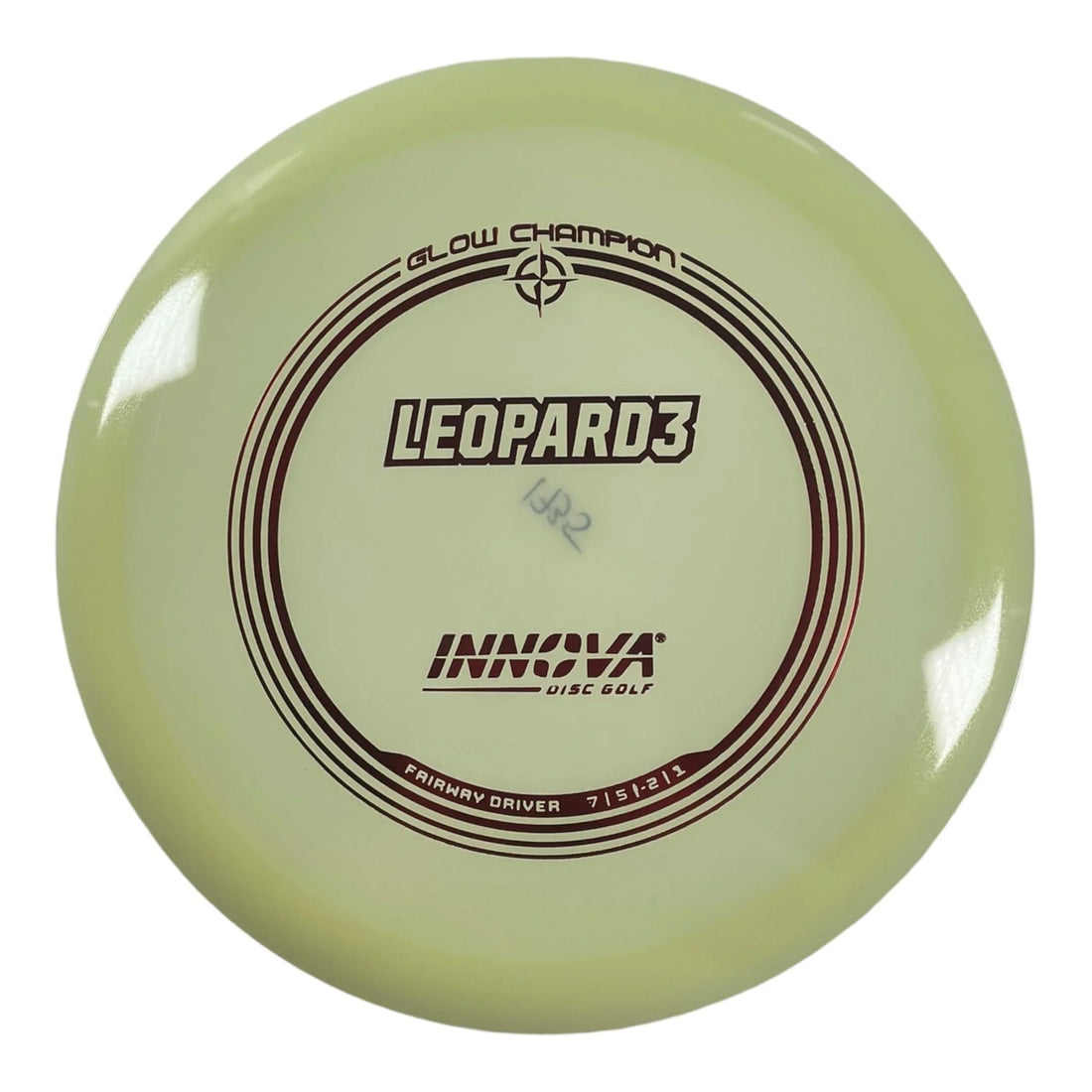 Innova Champion Discs Leopard3 | Champion Glow | Glow/Red 171g Disc Golf