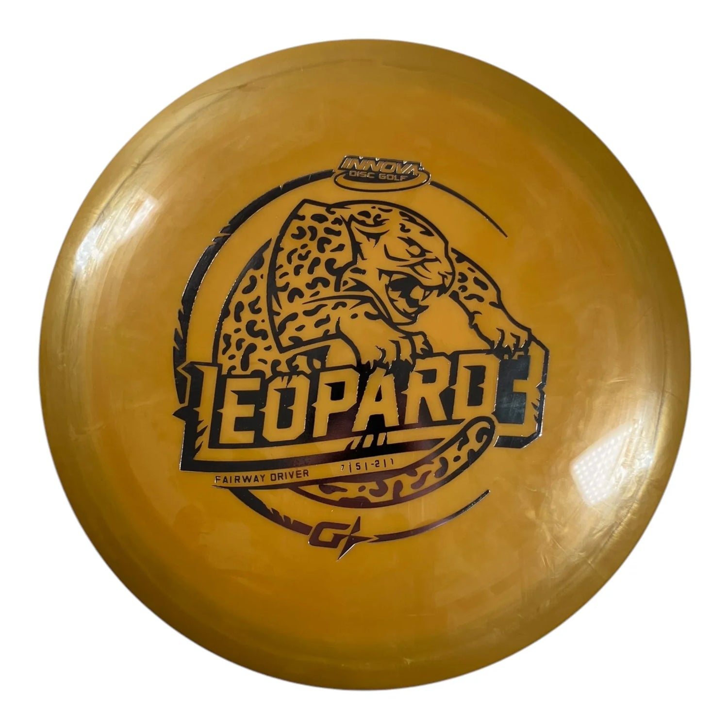 Innova Champion Discs Leopard3 | GStar | Yellow/Holo 168g Disc Golf