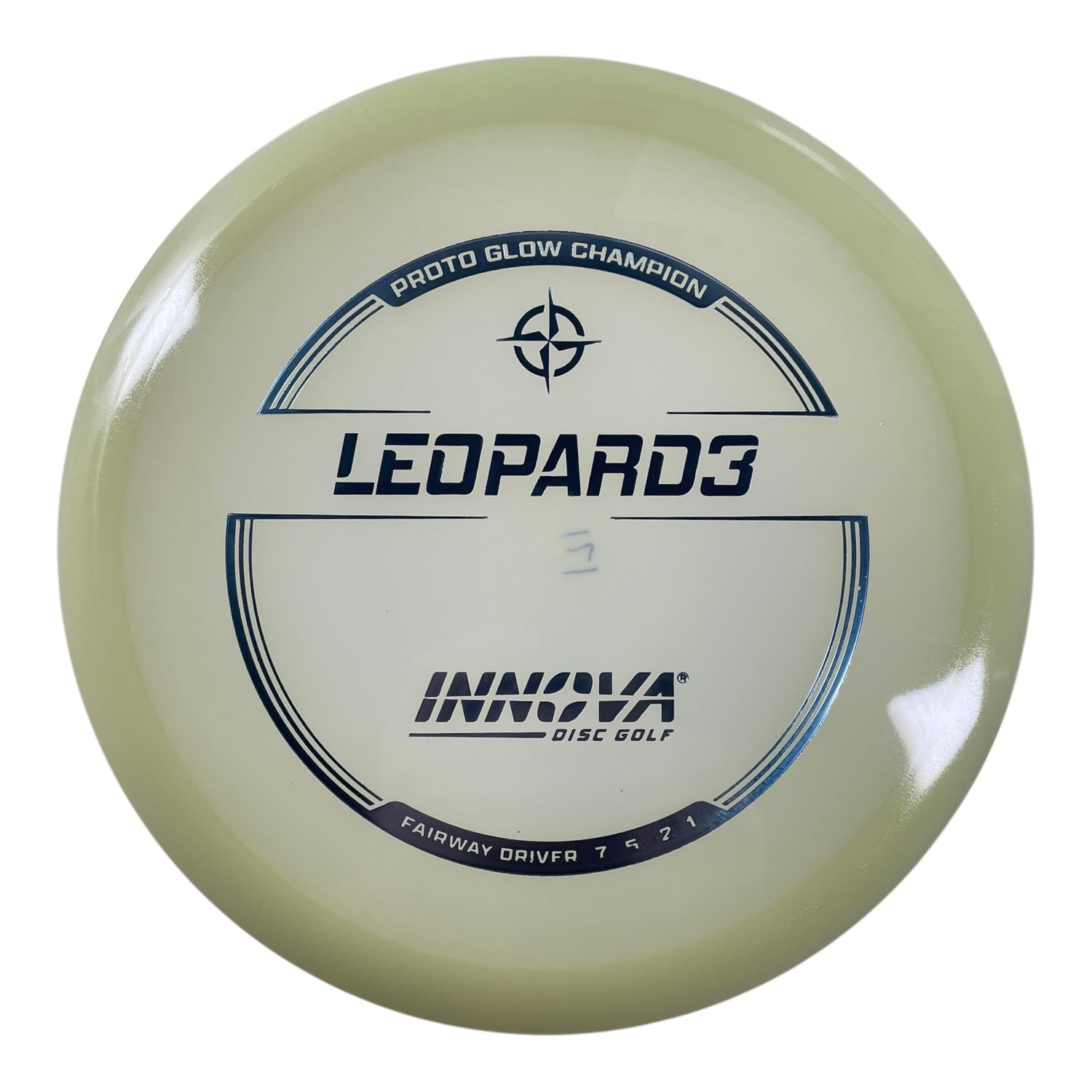 Innova Champion Discs Leopard3 | Proto Glow Champion | Glow/Blue Holo 171g Disc Golf