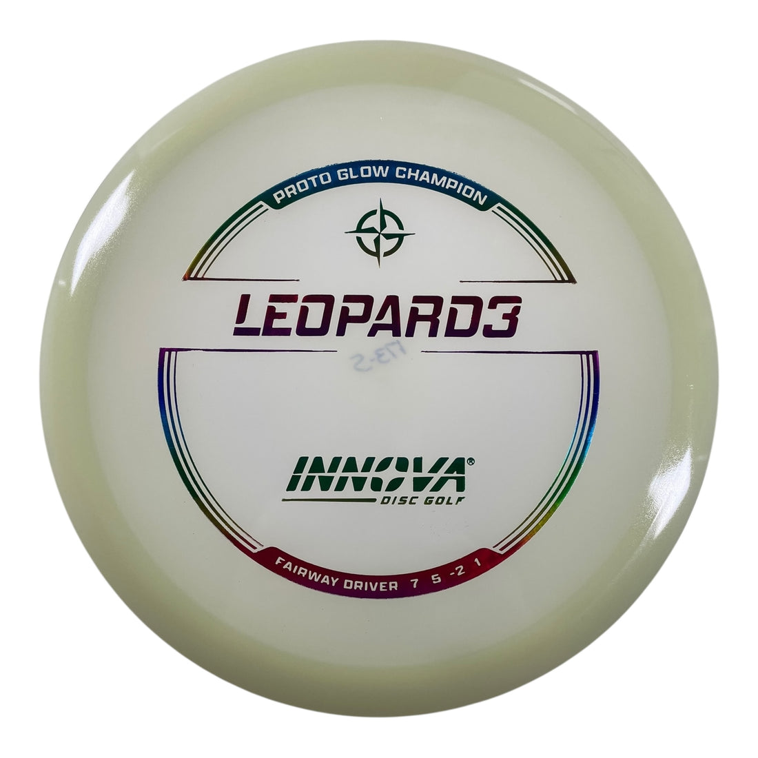 Innova Champion Discs Leopard3 | Proto Glow Champion | Glow/Rainbow 173g Disc Golf