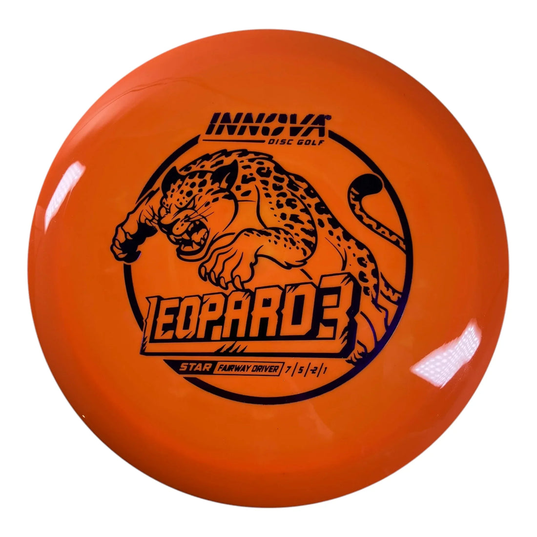 Innova Champion Discs Leopard3 | Star | Orange/Purple 165g Disc Golf