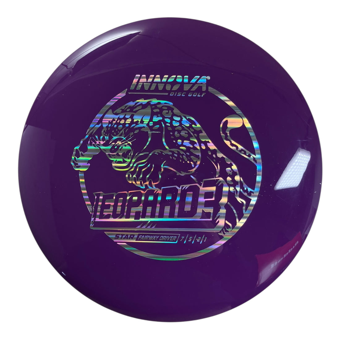 Innova Champion Discs Leopard3 | Star | Purple/Silver 167g Disc Golf