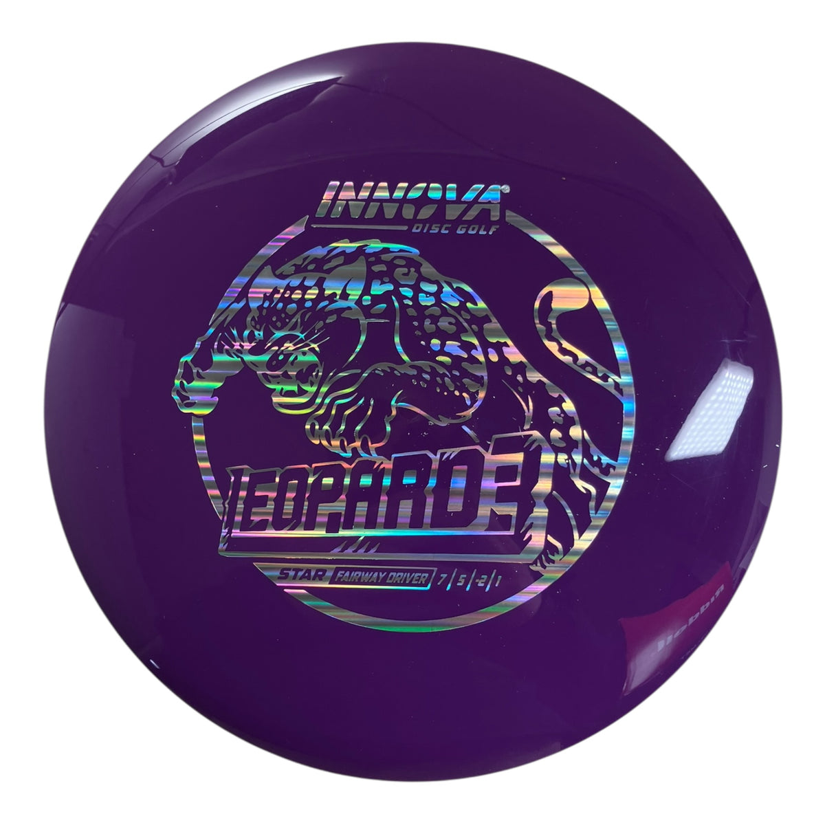 Innova Champion Discs Leopard3 | Star | Purple/Silver 167g Disc Golf