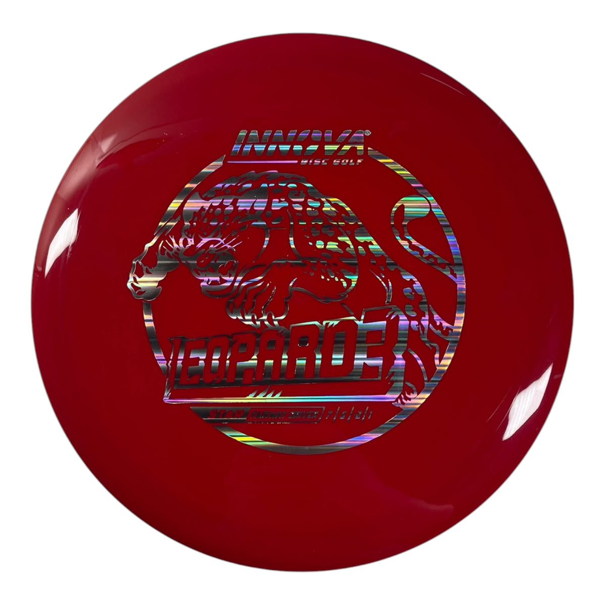 Innova Champion Discs Leopard3 | Star | Red/Holo 171g Disc Golf