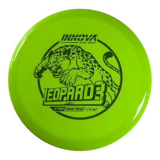 Innova Champion Discs Leopard3 | Star | Green/Black 163g Disc Golf