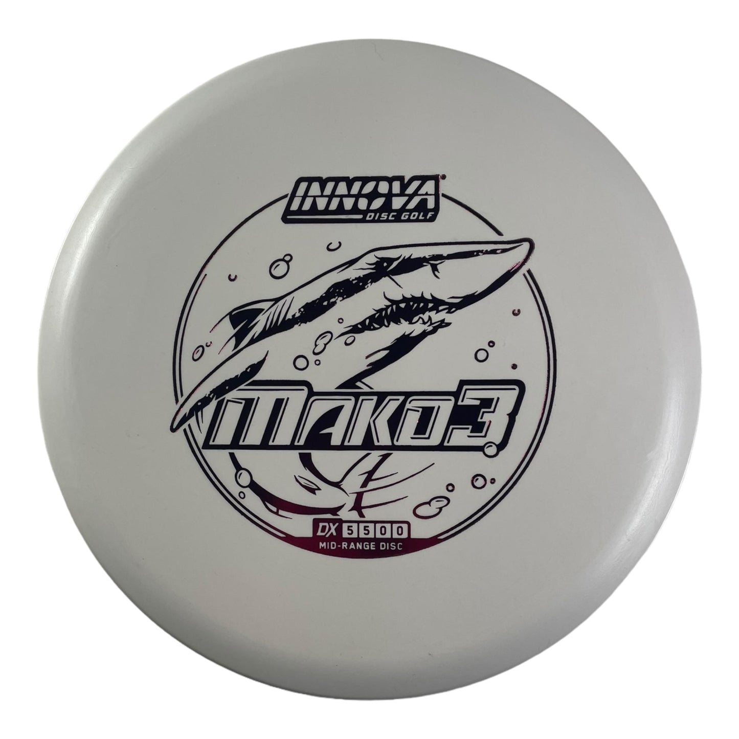 Innova Champion Discs Mako3 | DX | White/Pink 175g Disc Golf