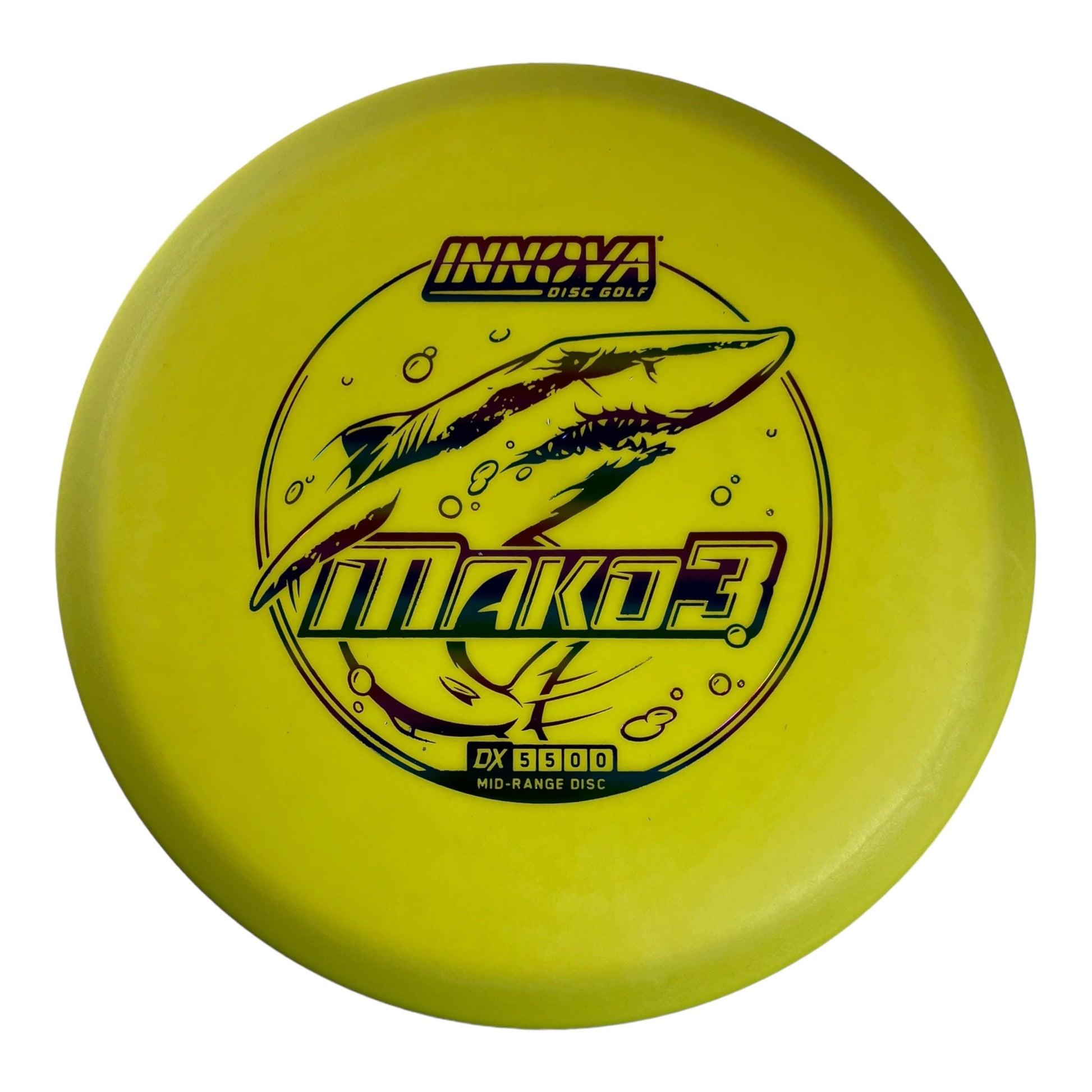 Innova Champion Discs Mako3 | DX | Yellow/Rainbow 175g Disc Golf