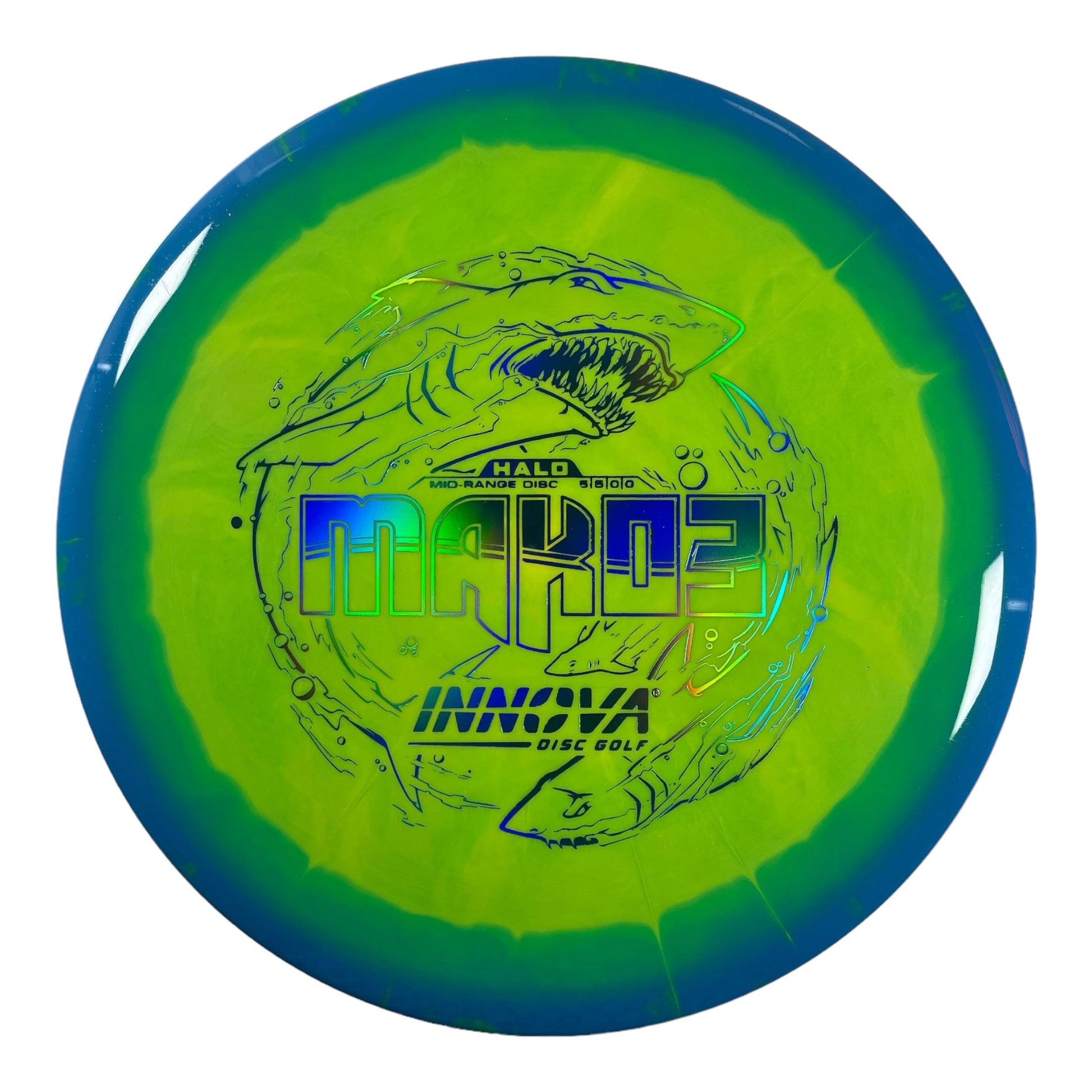 Innova Champion Discs Mako3 | Halo | Green/Blue 180g Disc Golf