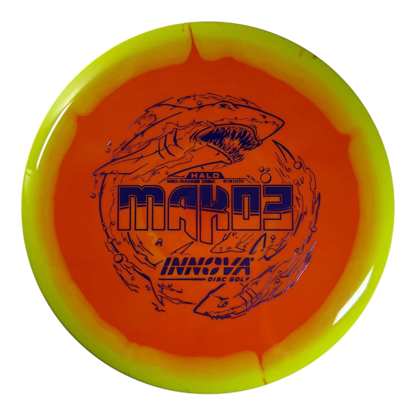 Innova Champion Discs Mako3 | Halo | Orange/Purple 180g Disc Golf