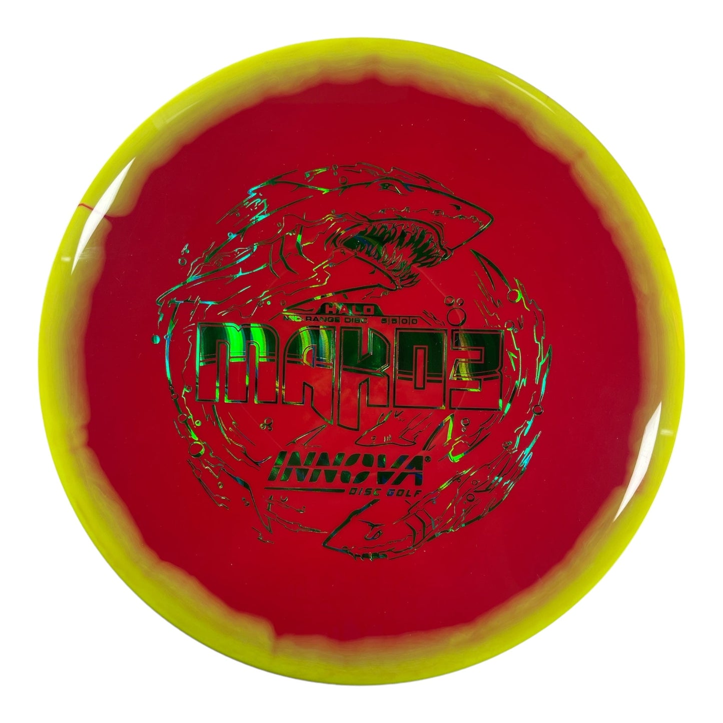 Innova Champion Discs Mako3 | Halo | Red/Green 180g Disc Golf