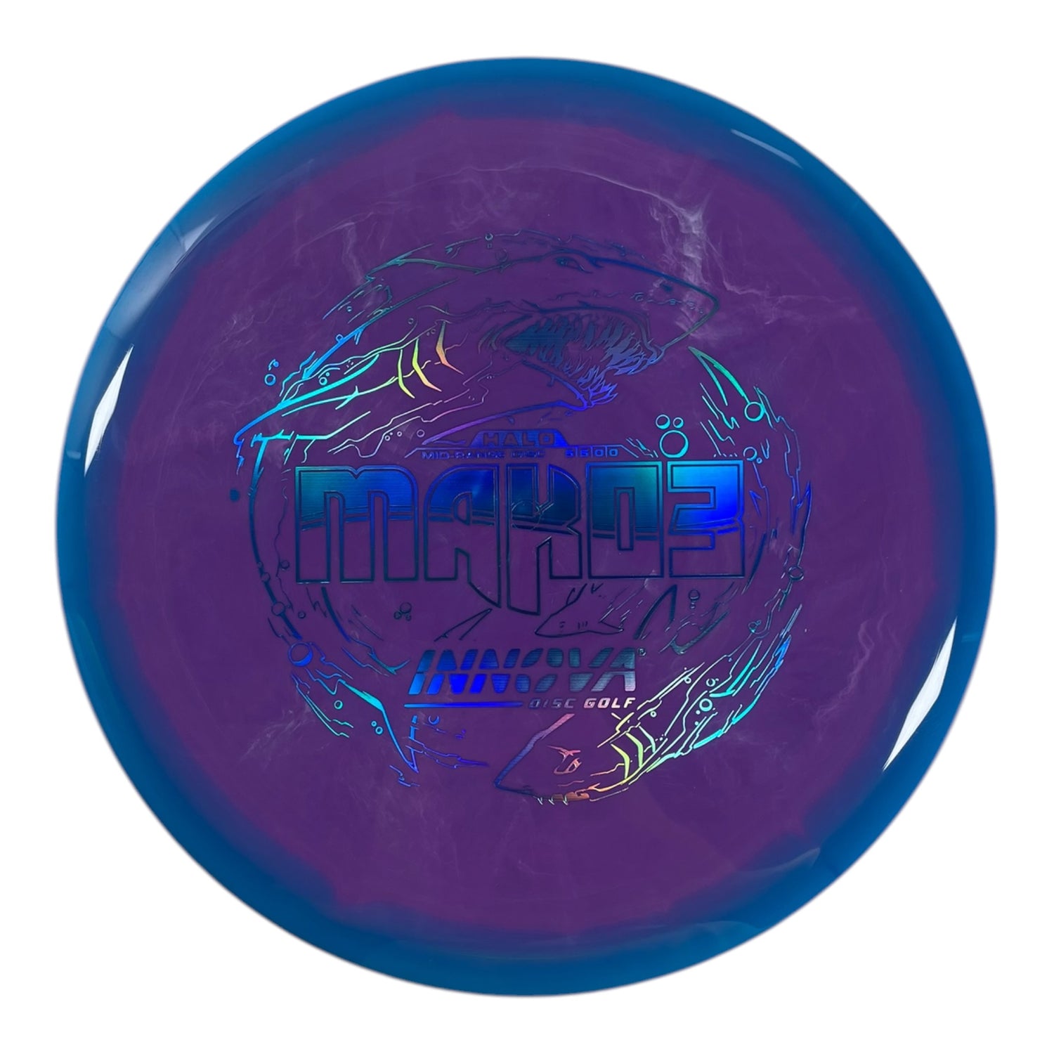 Innova Champion Discs Mako3 | Halo Star | Purple/Blue 180g Disc Golf