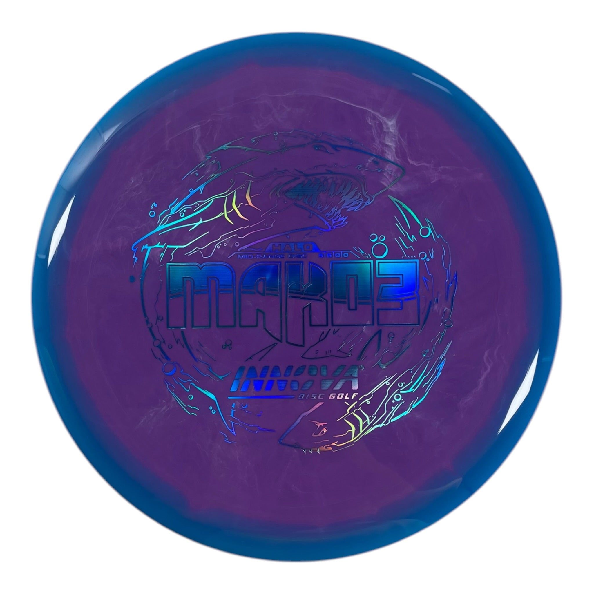 Innova Champion Discs Mako3 | Halo Star | Purple/Blue 180g Disc Golf