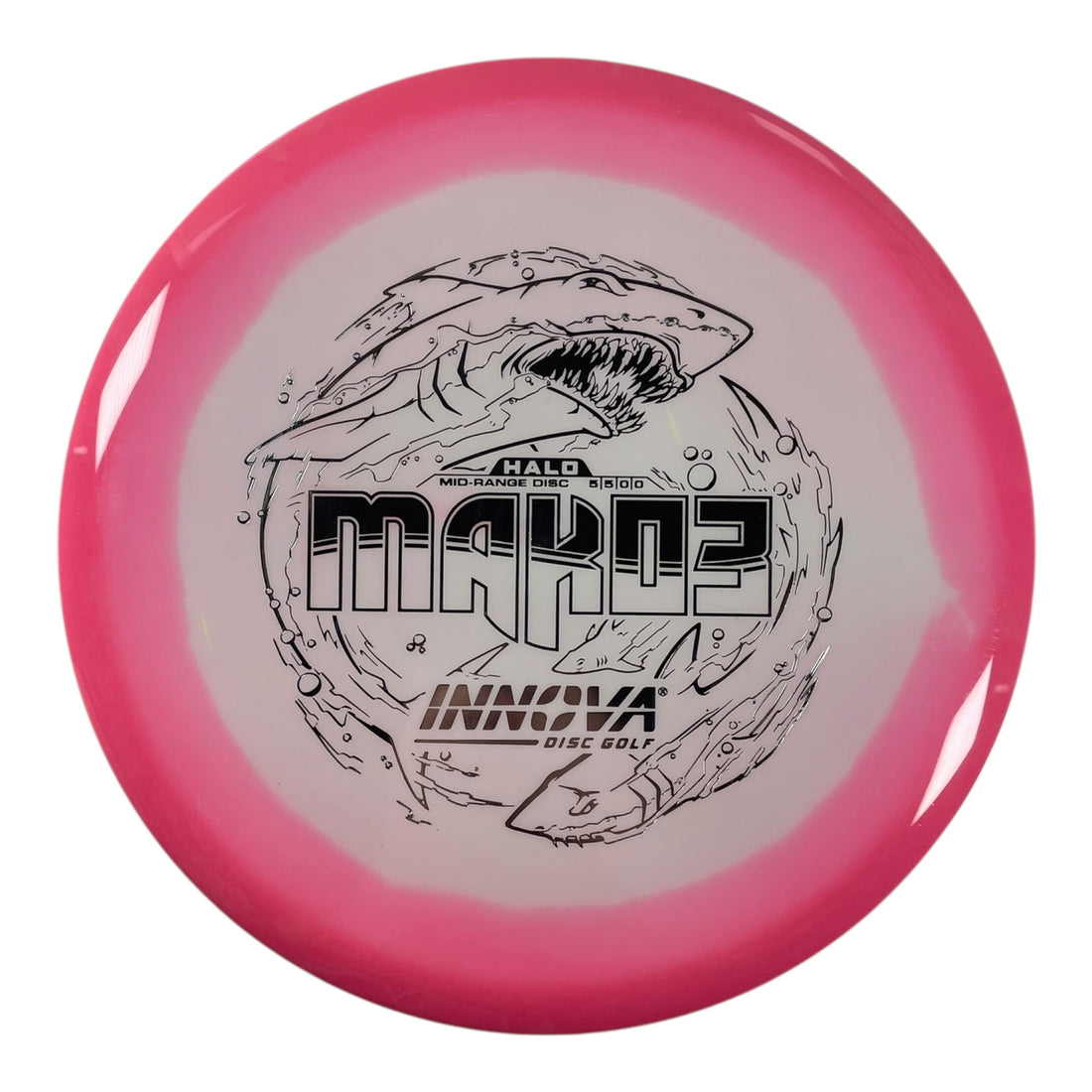 Innova Champion Discs Mako3 | Halo Star | White/Pink/Silver 163g Disc Golf
