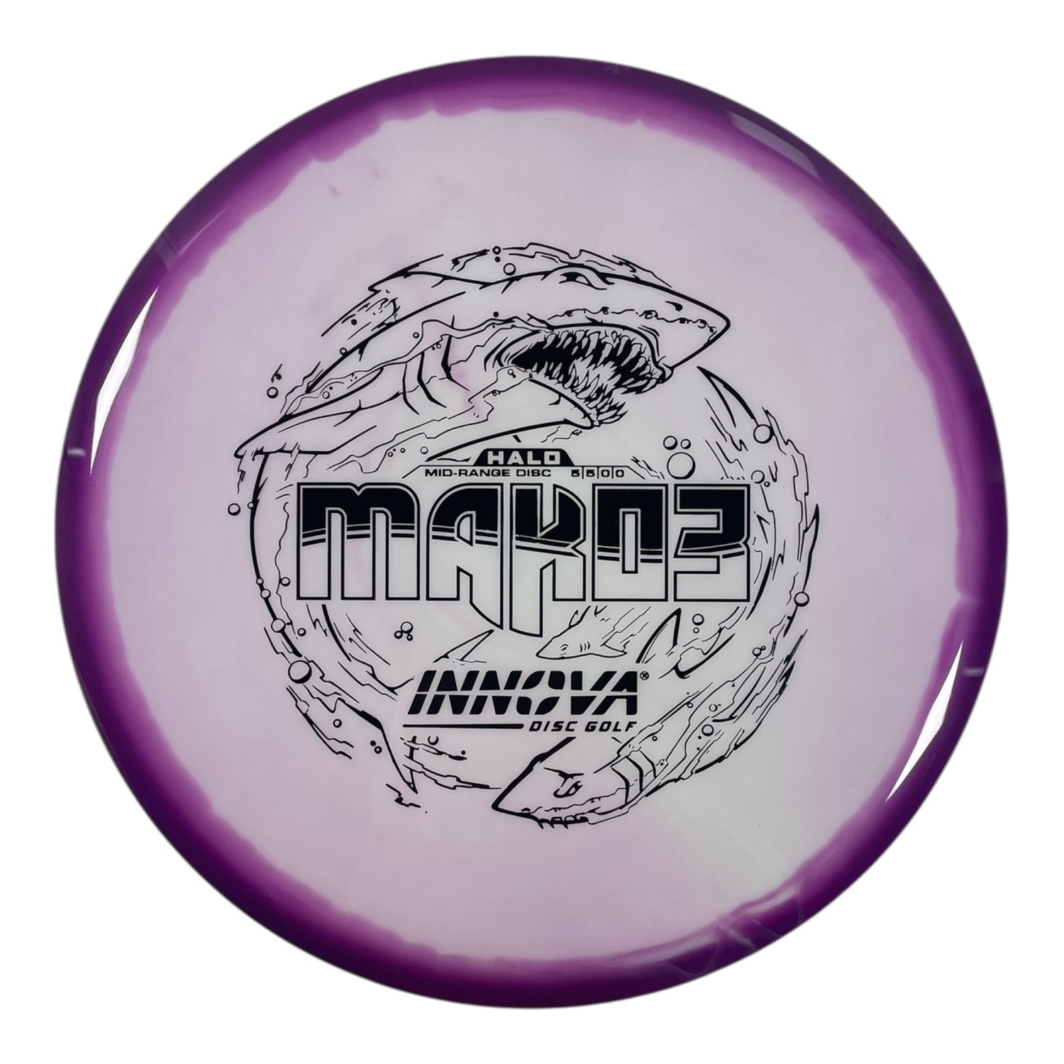 Innova Champion Discs Mako3 | Halo Star | White/Purple/Black 175g Disc Golf