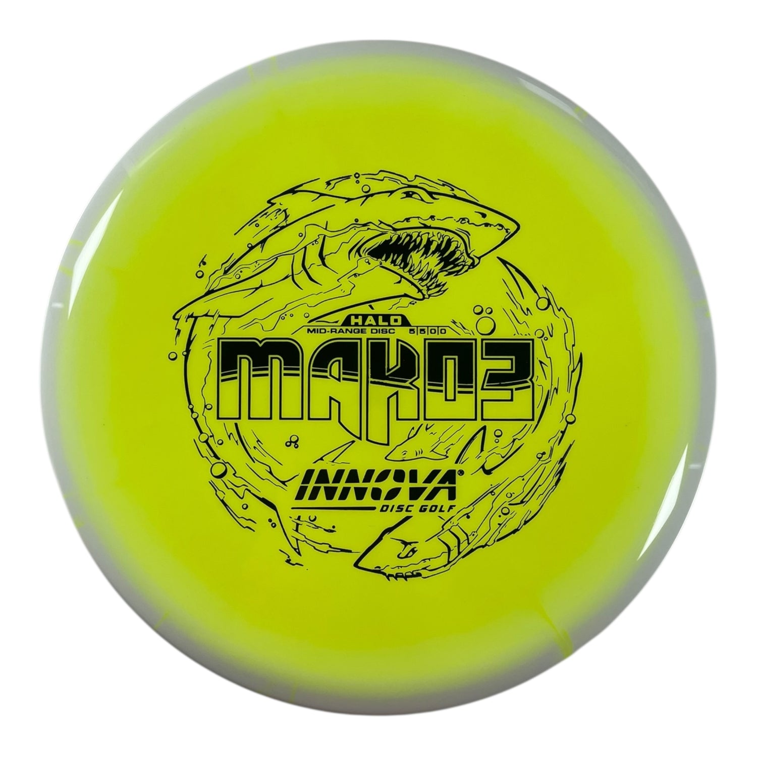 Innova Champion Discs Mako3 | Halo Star | Yellow/White/Black 180g Disc Golf
