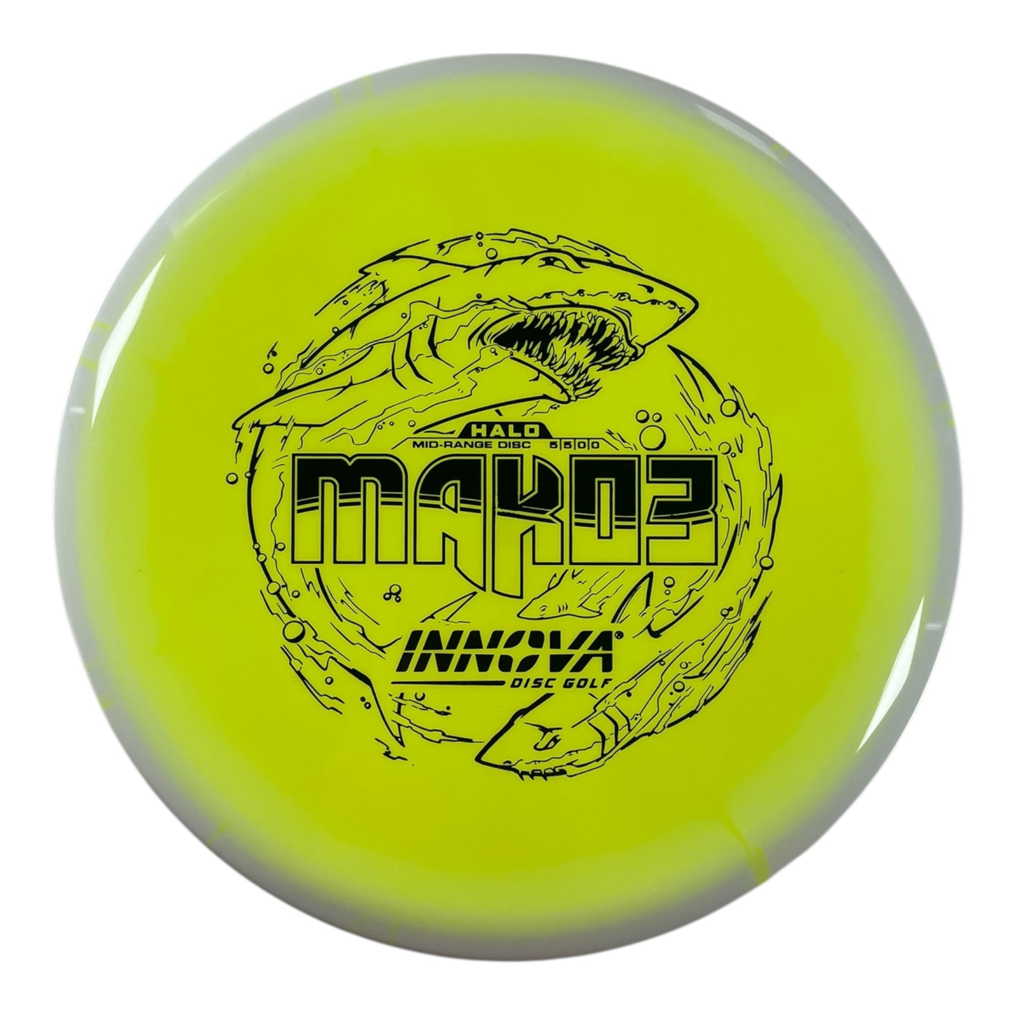 Innova Champion Discs Mako3 | Halo Star | Yellow/White/Black 180g Disc Golf