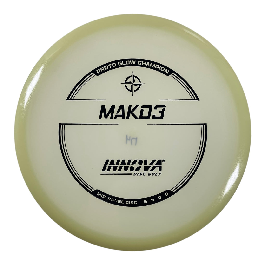 Innova Champion Discs Mako3 | Proto Glow Champion | Glow/Black 174g Disc Golf