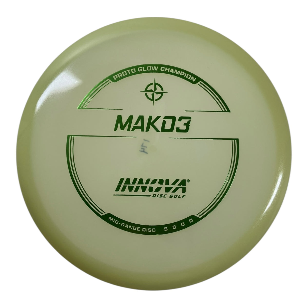 Innova Champion Discs Mako3 | Proto Glow Champion | Glow/Green 174g Disc Golf