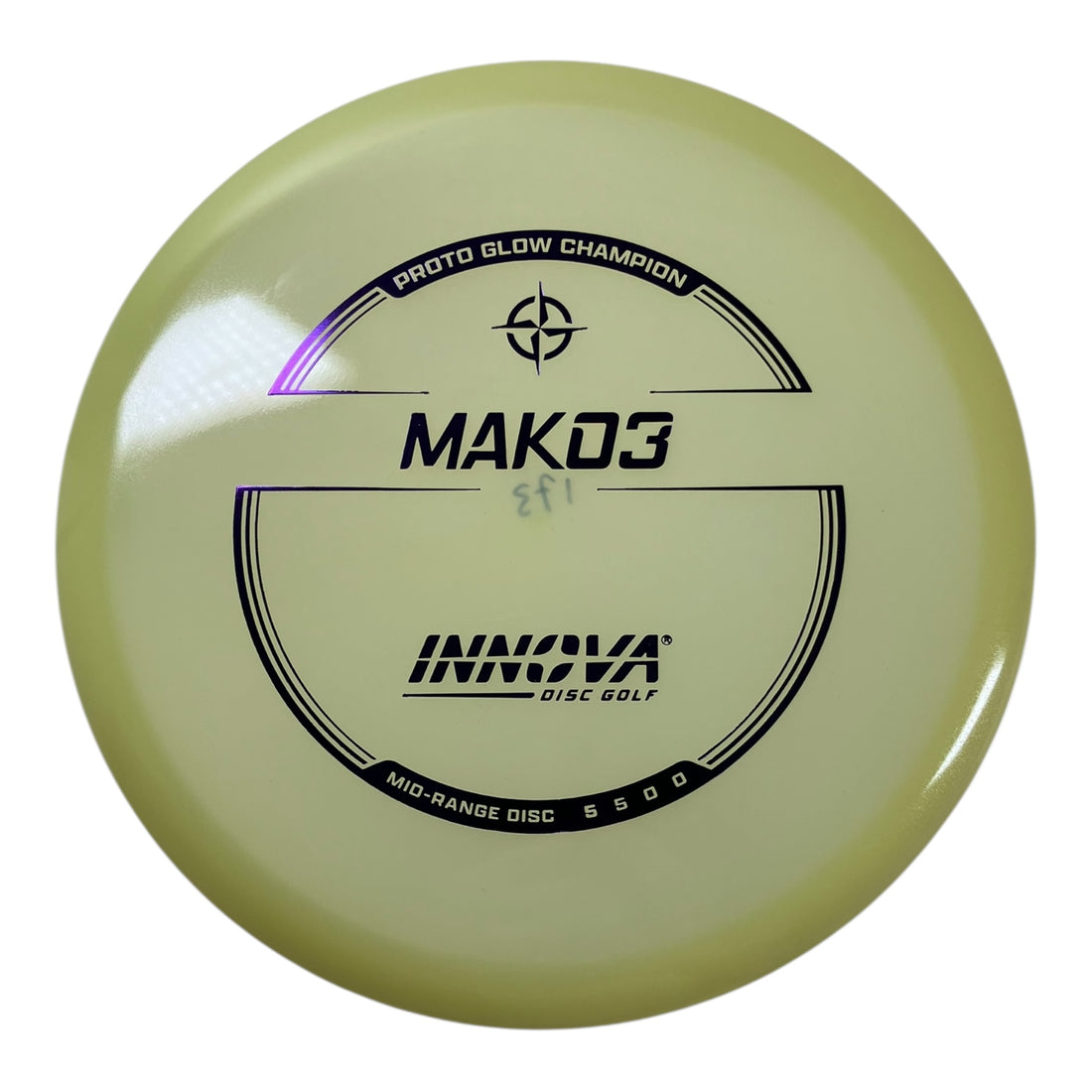 Innova Champion Discs Mako3 | Proto Glow Champion | Glow/Purple 173g Disc Golf
