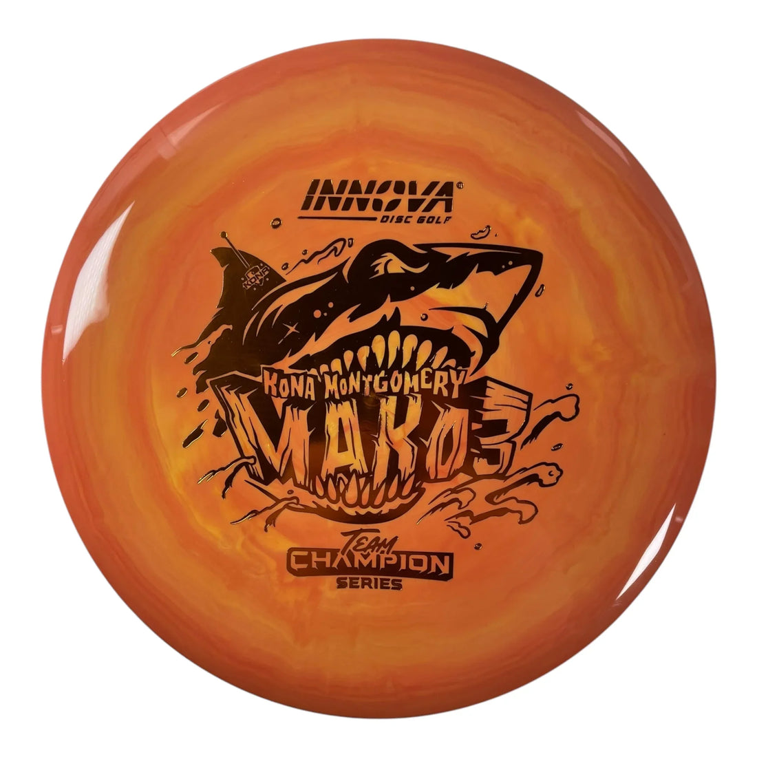 Innova Champion Discs Mako3 | Star | Orange/Gold 180g (Kona Montgomery) Disc Golf