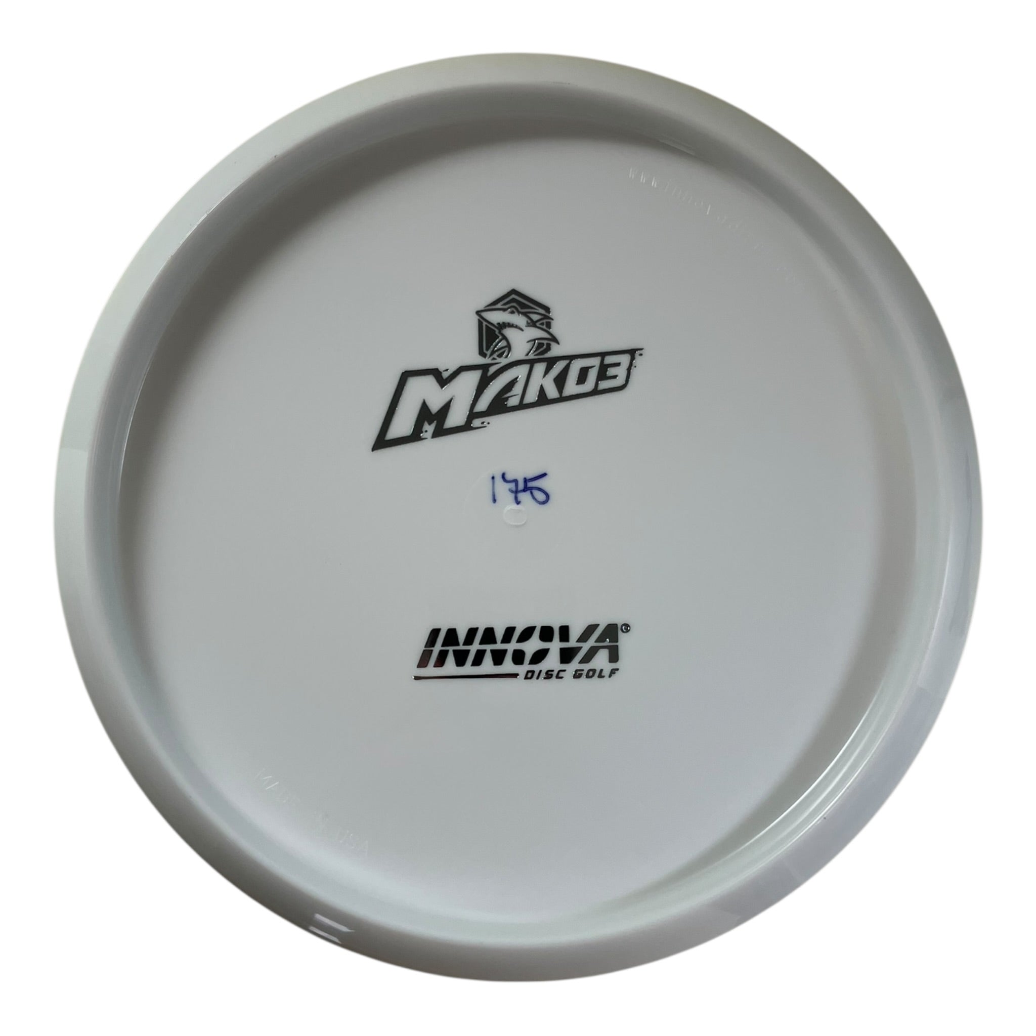 Innova Champion Discs Mako3 | Star | White/Silver 175g (Bottom Stamp) Disc Golf