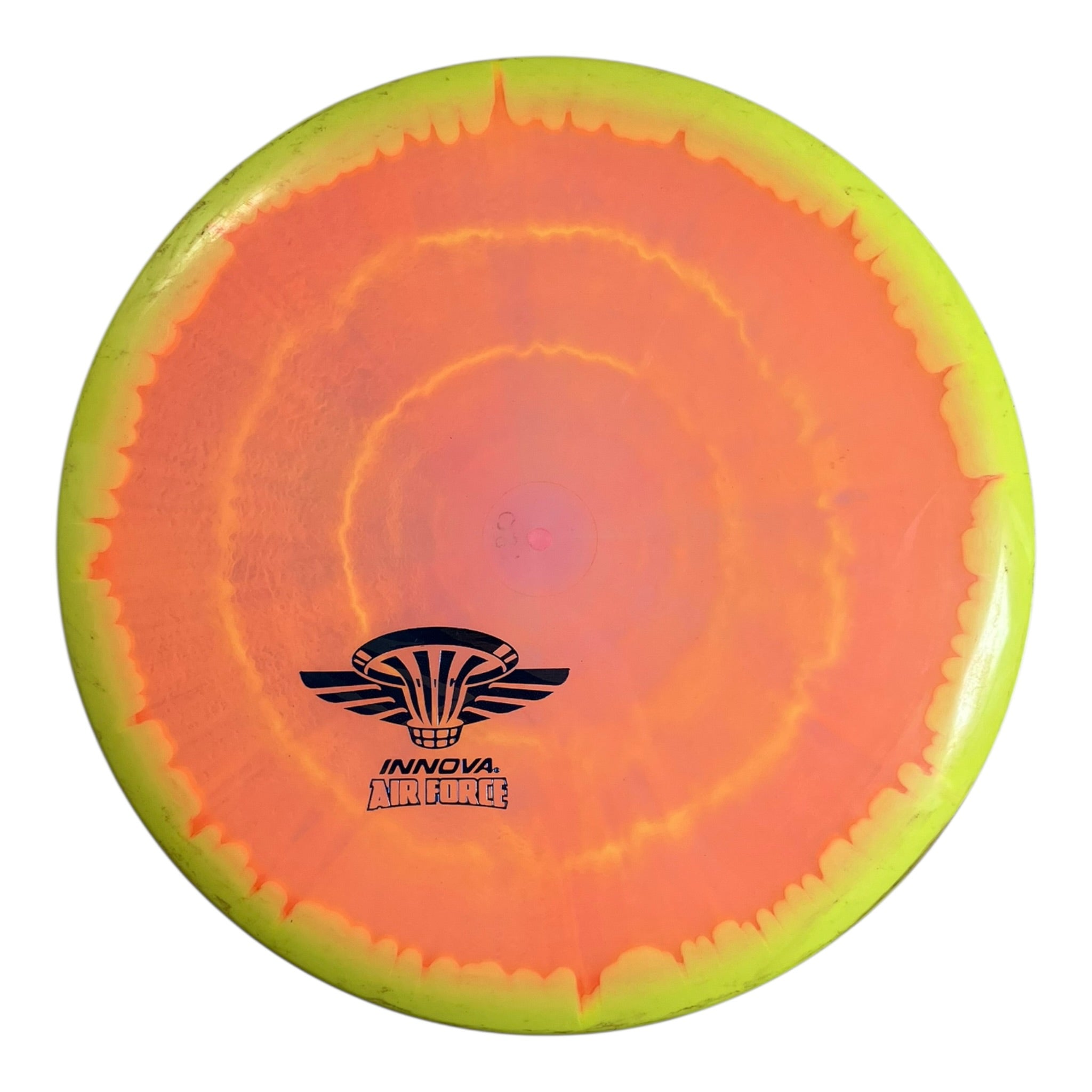 Innova Champion Discs Mako3 - Used Fair | Halo Champion | Yellow/Orange 180g (Air Force) Disc Golf