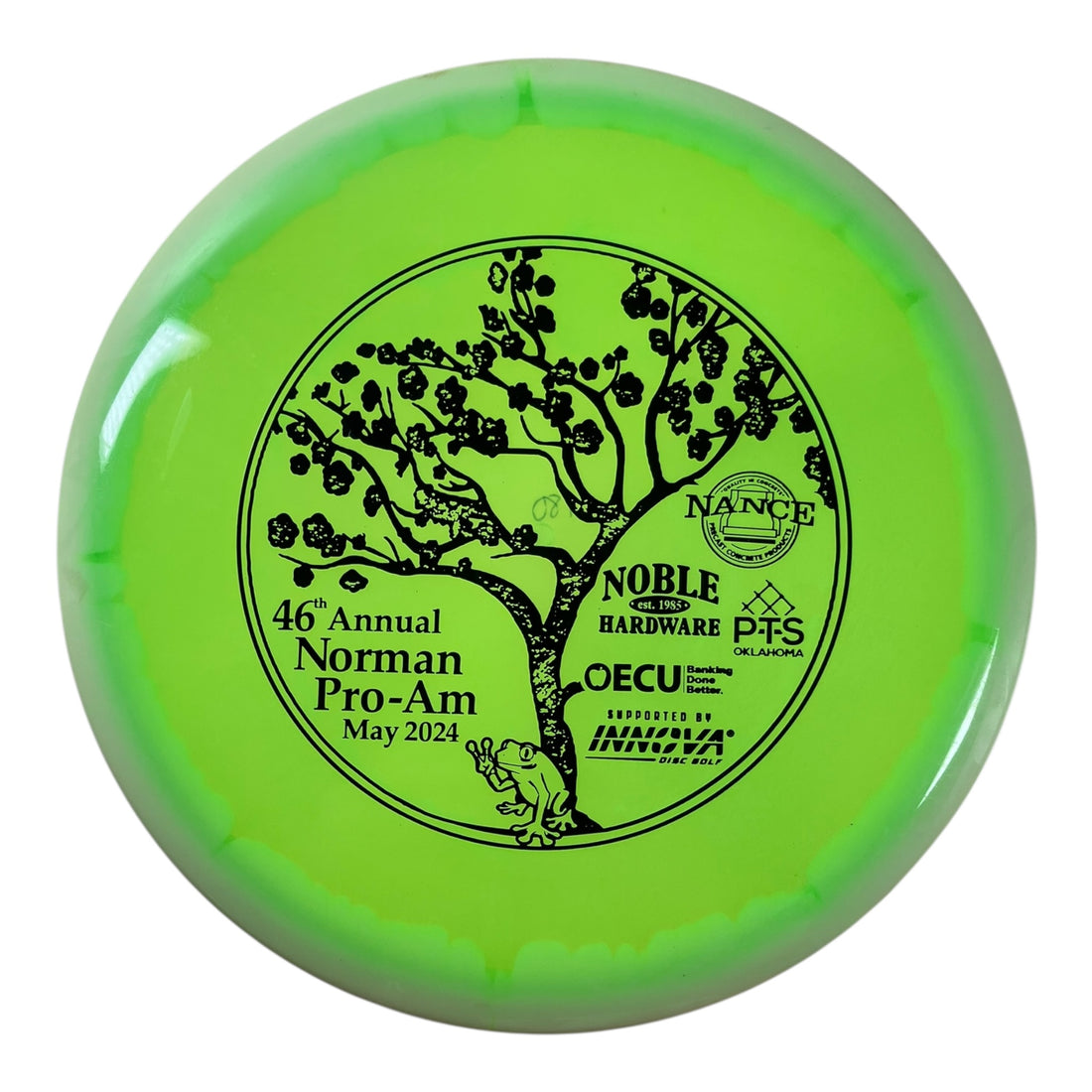 Innova Champion Discs Mako3 - Used Like New | Halo Champion | Green/Black 180g (Norman Pro-AM 24) Disc Golf