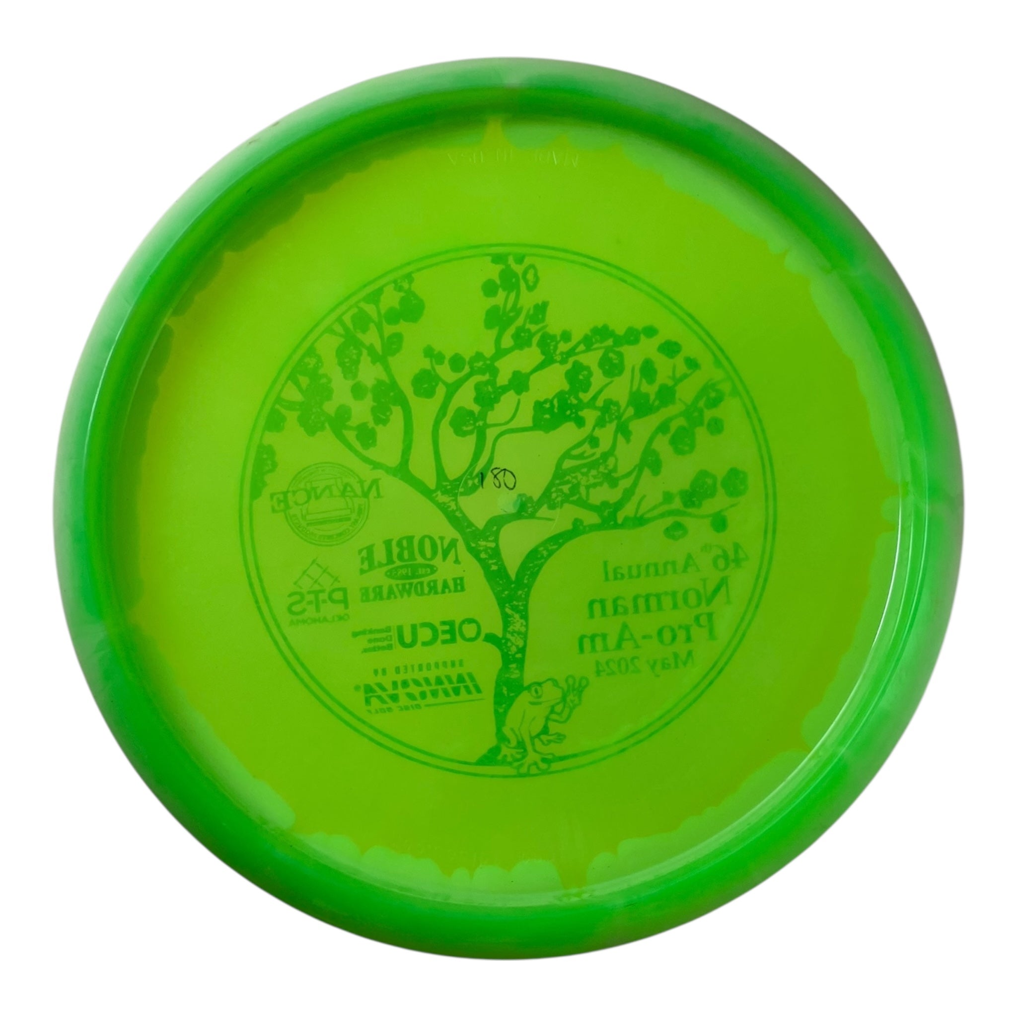 Innova Champion Discs Mako3 - Used Like New | Halo Champion | Green/Black 180g (Norman Pro-AM 24) Disc Golf
