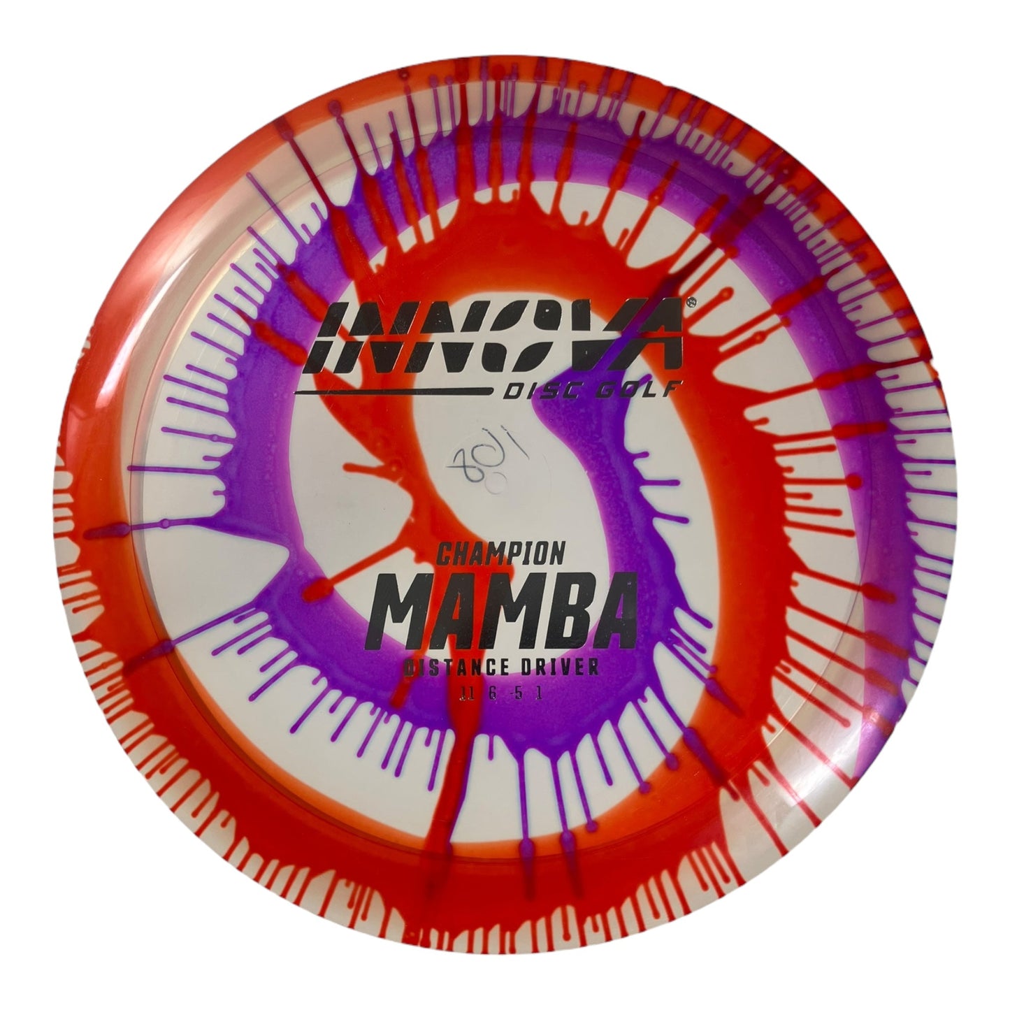 Innova Champion Discs Mamba | Champion I - Dye | Orange/Holo 168g Disc Golf