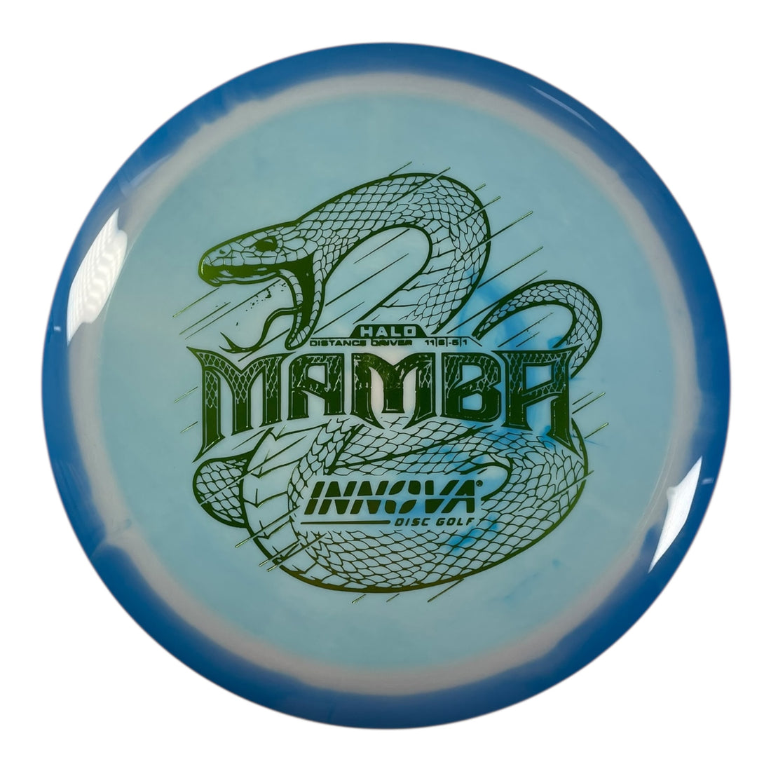 Innova Champion Discs Mamba | Halo Star | White/Blue/Green 170g Disc Golf