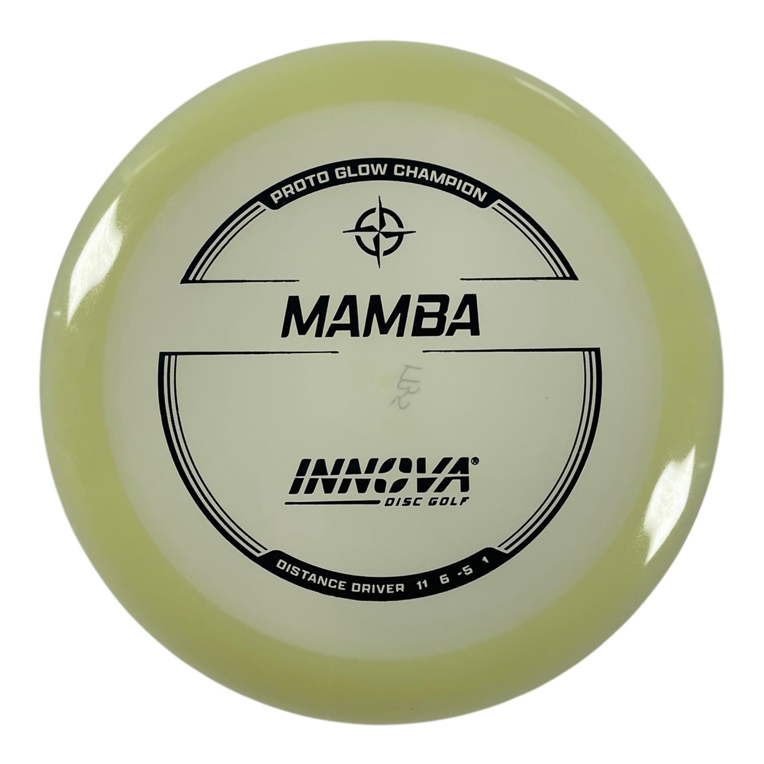 Innova Champion Discs Mamba | Proto Glow Champion | Glow/Black 173g Disc Golf