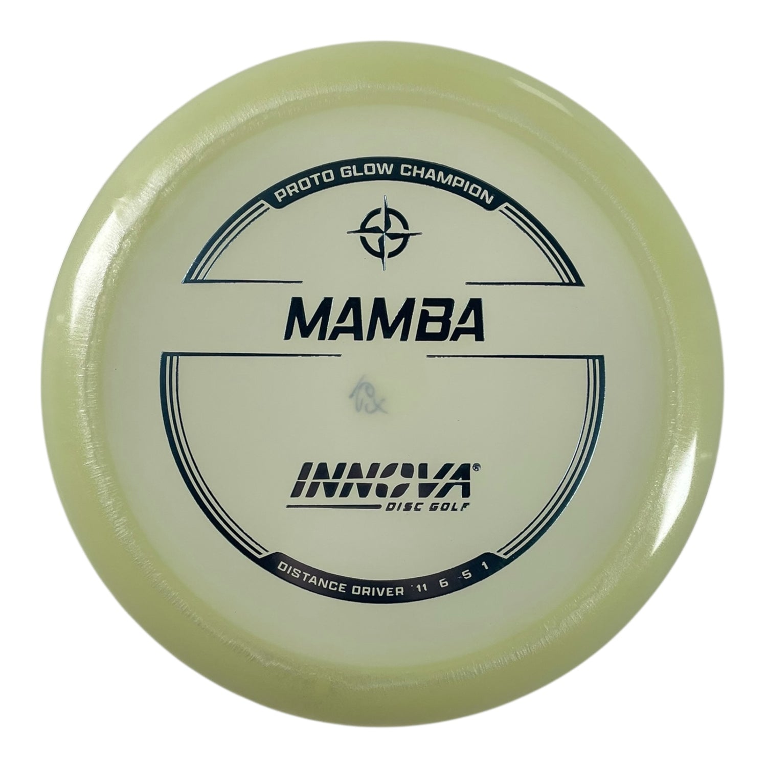 Innova Champion Discs Mamba | Proto Glow Champion | Glow/Blue 167g Disc Golf