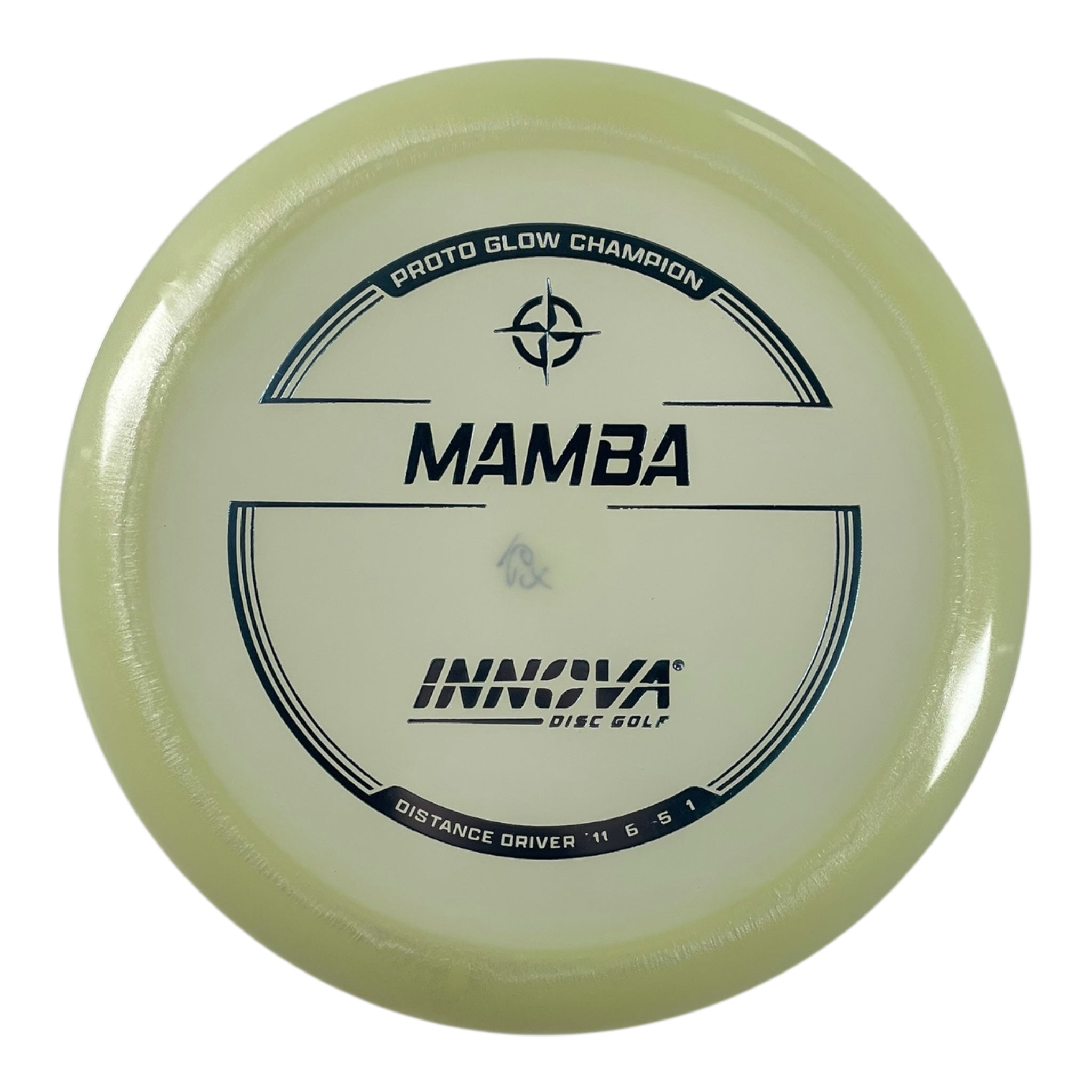 Innova Champion Discs Mamba | Proto Glow Champion | Glow/Blue 167g Disc Golf