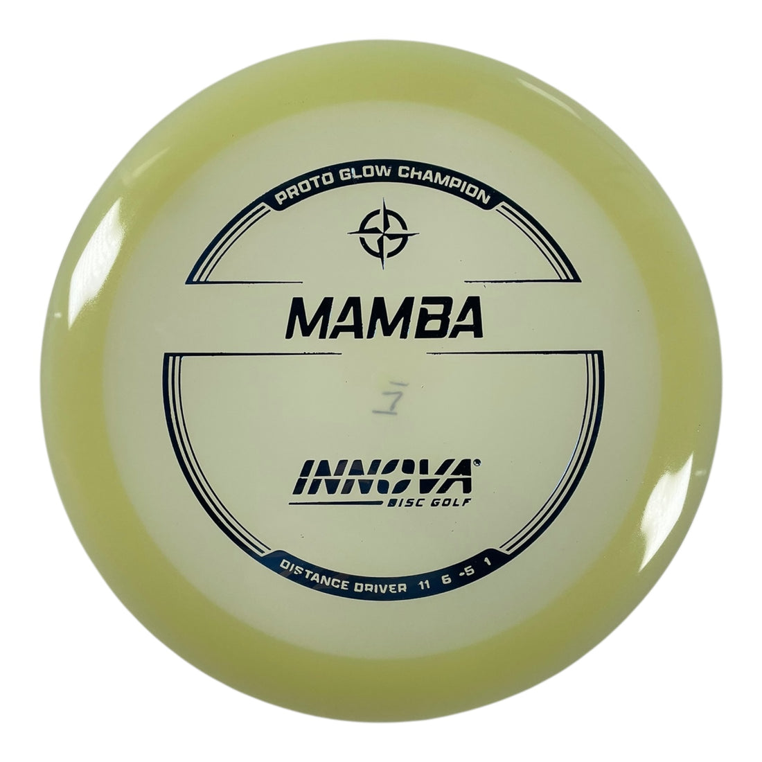 Innova Champion Discs Mamba | Proto Glow Champion | Glow/Blue Camo 171g Disc Golf