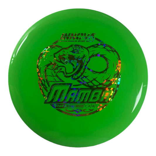 Innova Champion Discs Mamba | Star | Green/Flowers 175g Disc Golf