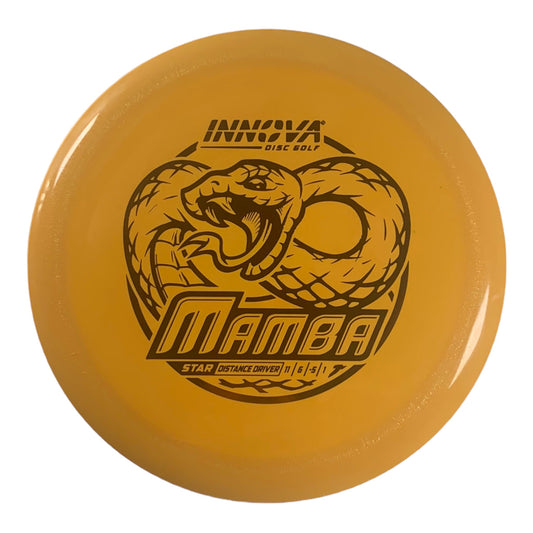 Innova Champion Discs Mamba | Star | Yellow/Orange 165g Disc Golf