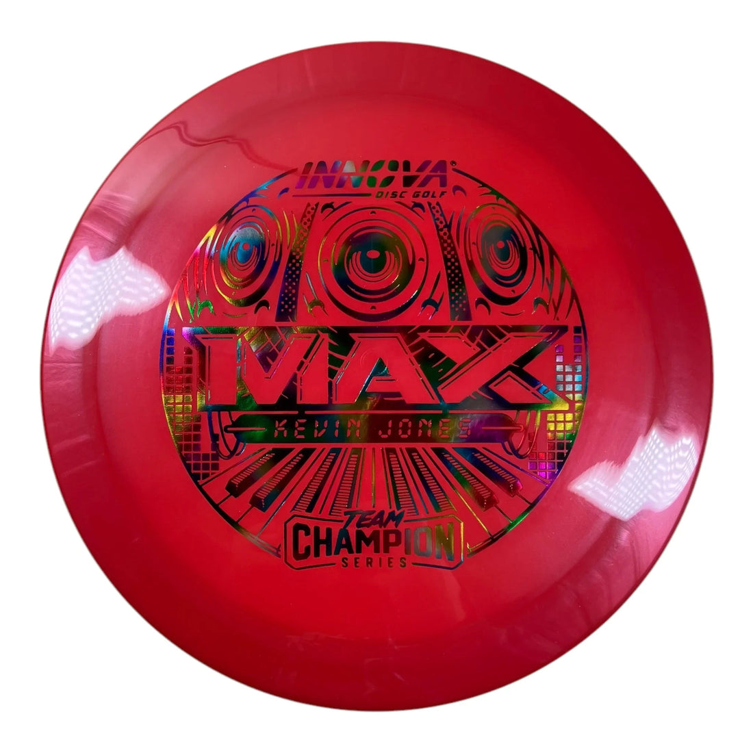 Innova Champion Discs Max | Luster Champion | Red/Rainbow 175g (Kevin Jones) Disc Golf