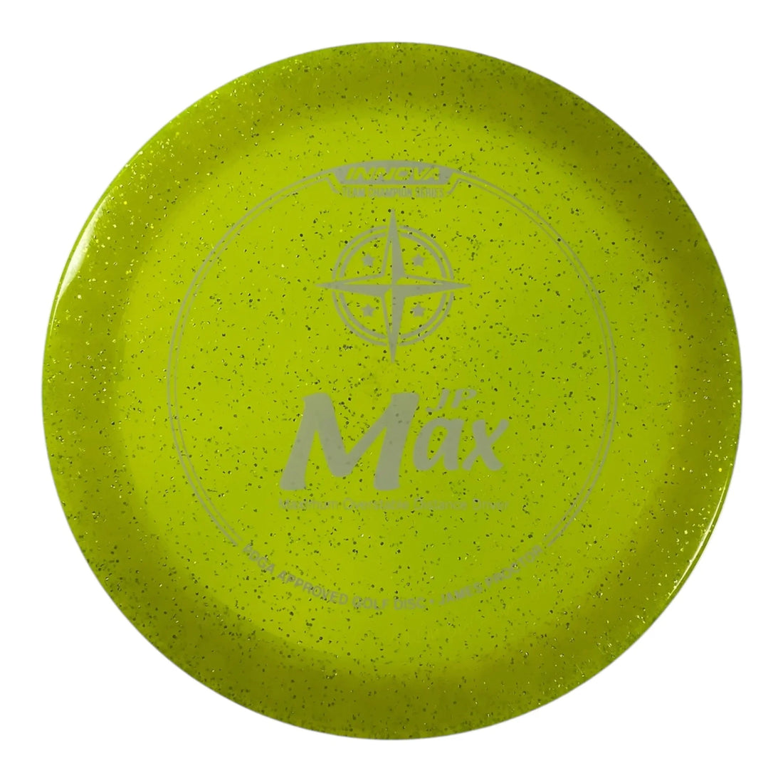 Innova Champion Discs Max | Metal Flake Champion | Yellow/White 174g (James Proctor) Disc Golf