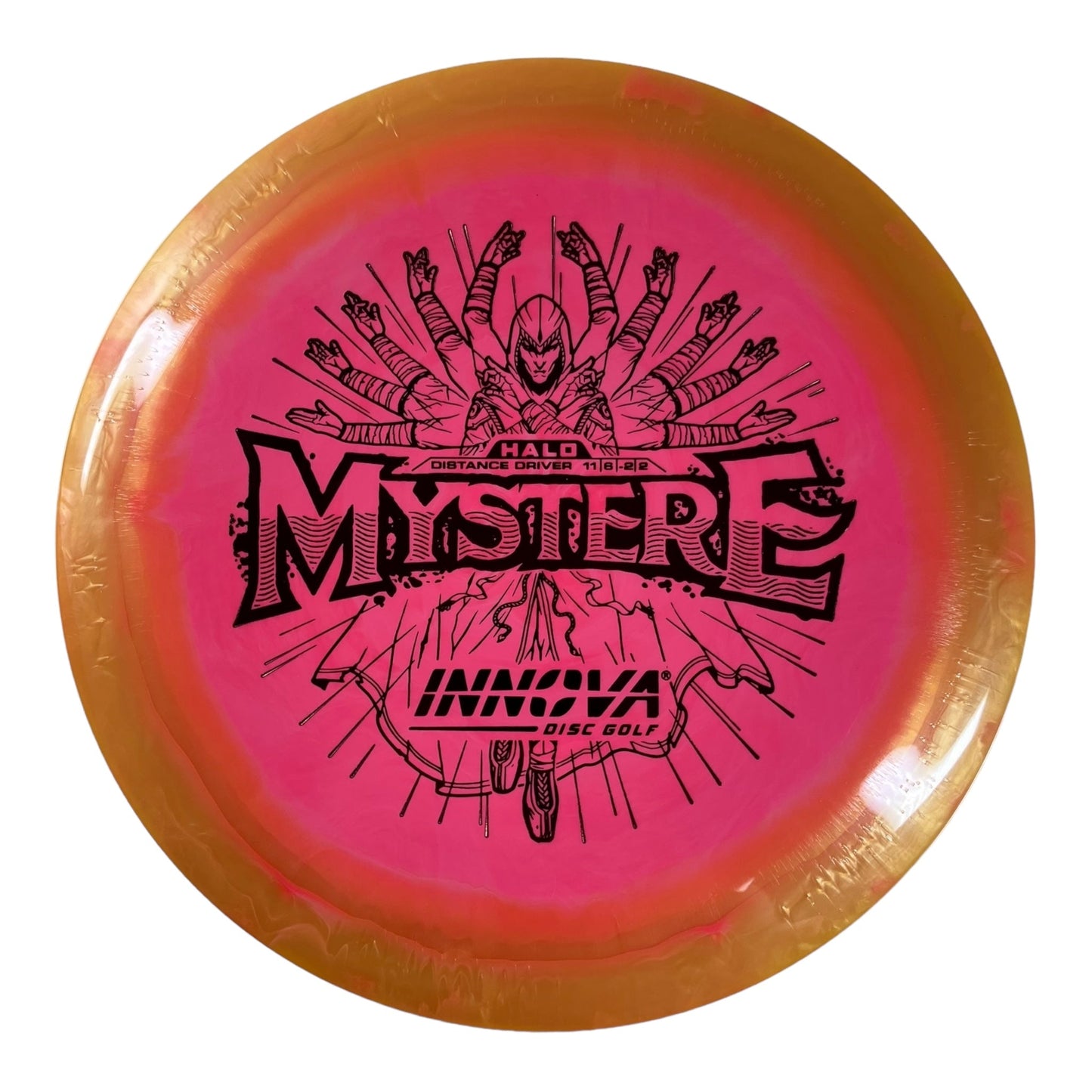 Innova Champion Discs Mystere | Halo | Orange/Black 159g Disc Golf