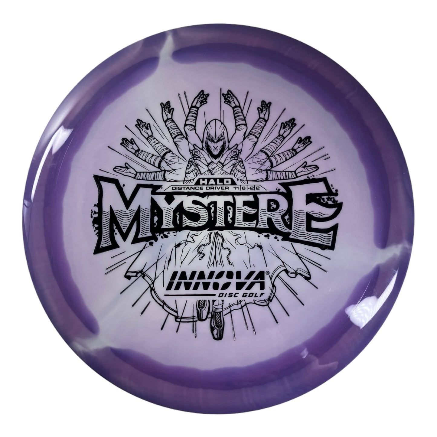 Innova Champion Discs Mystere | Halo | Purple/Black 173g Disc Golf