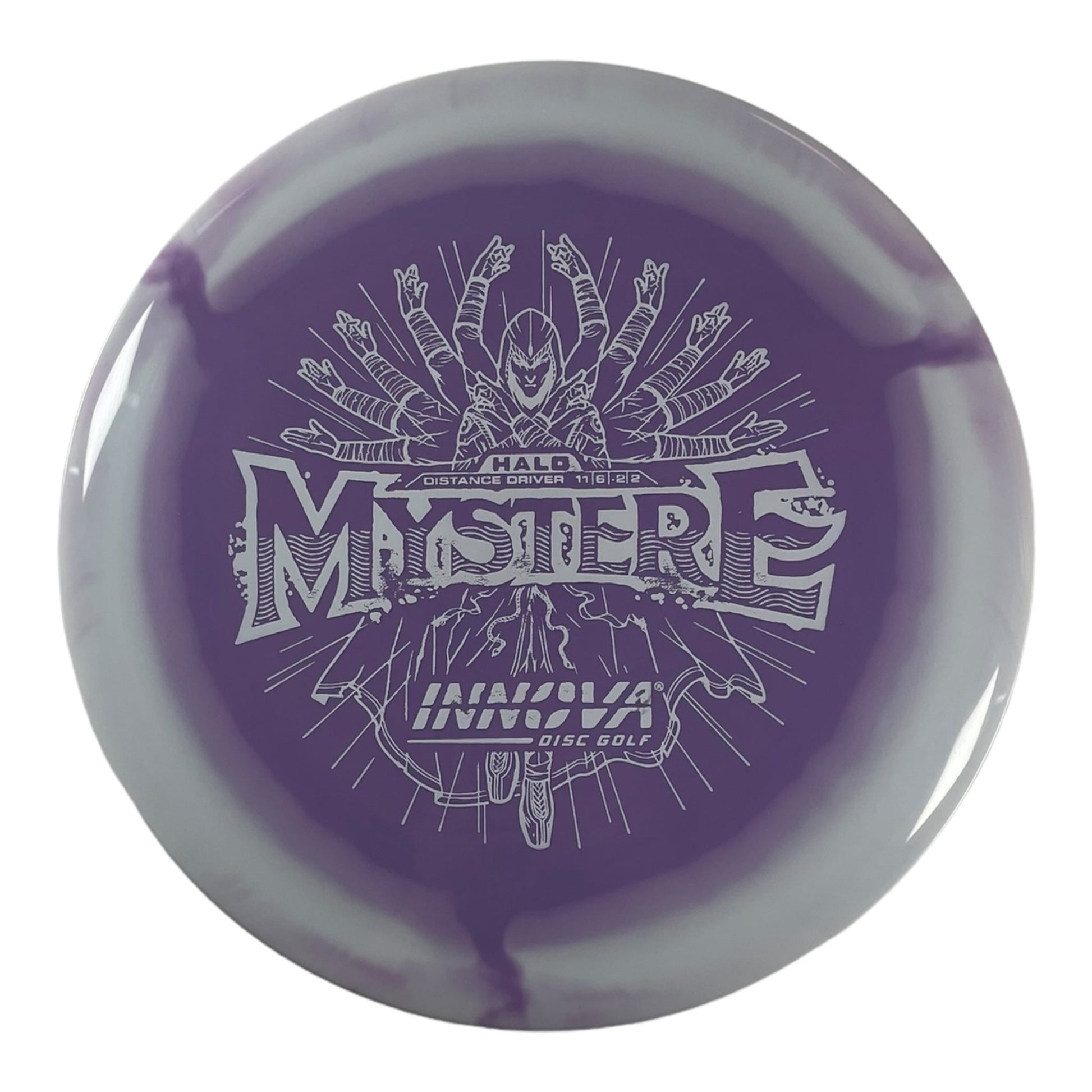 Innova Champion Discs Mystere | Halo | Purple/White 168g Disc Golf