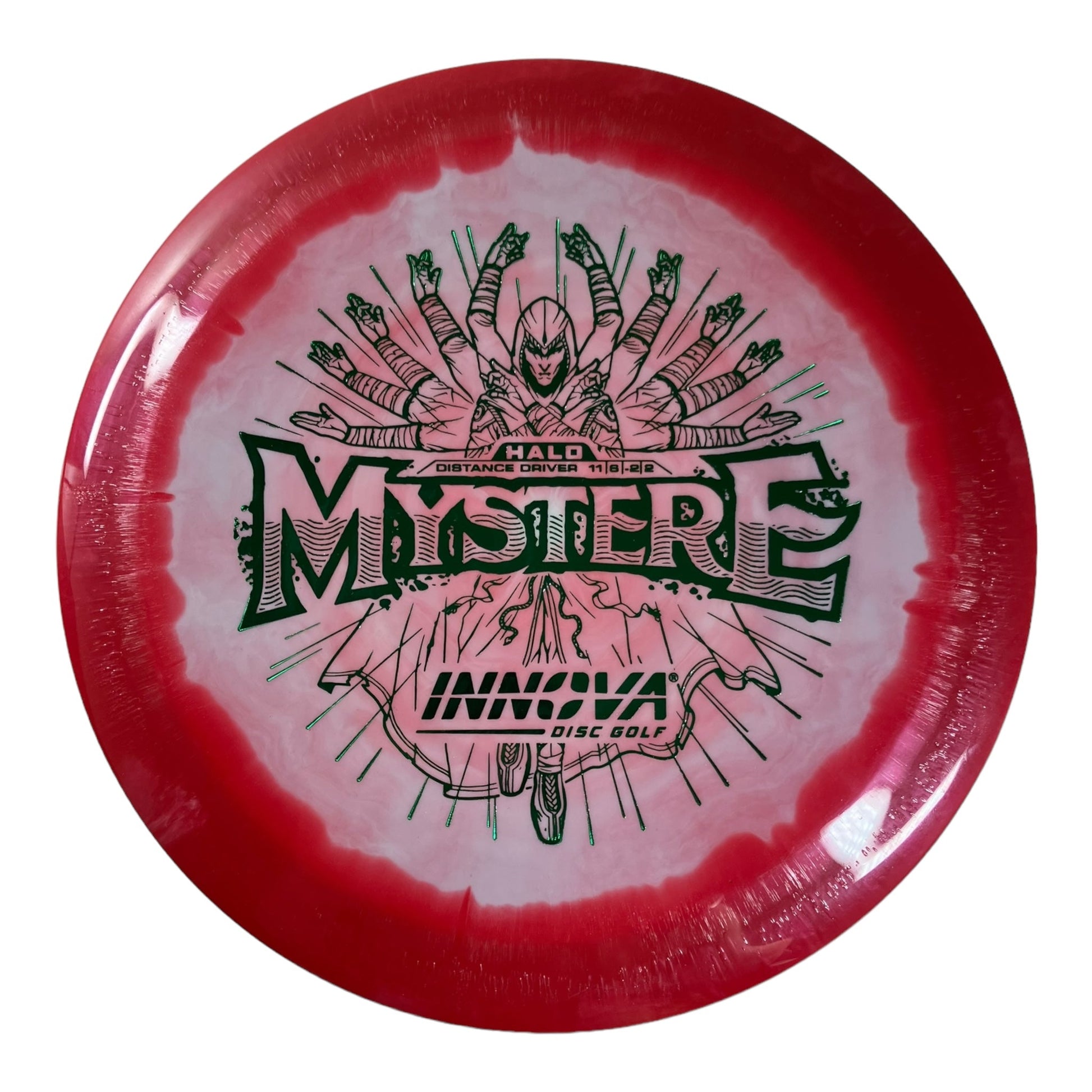 Innova Champion Discs Mystere | Halo | Red/Green 159g Disc Golf