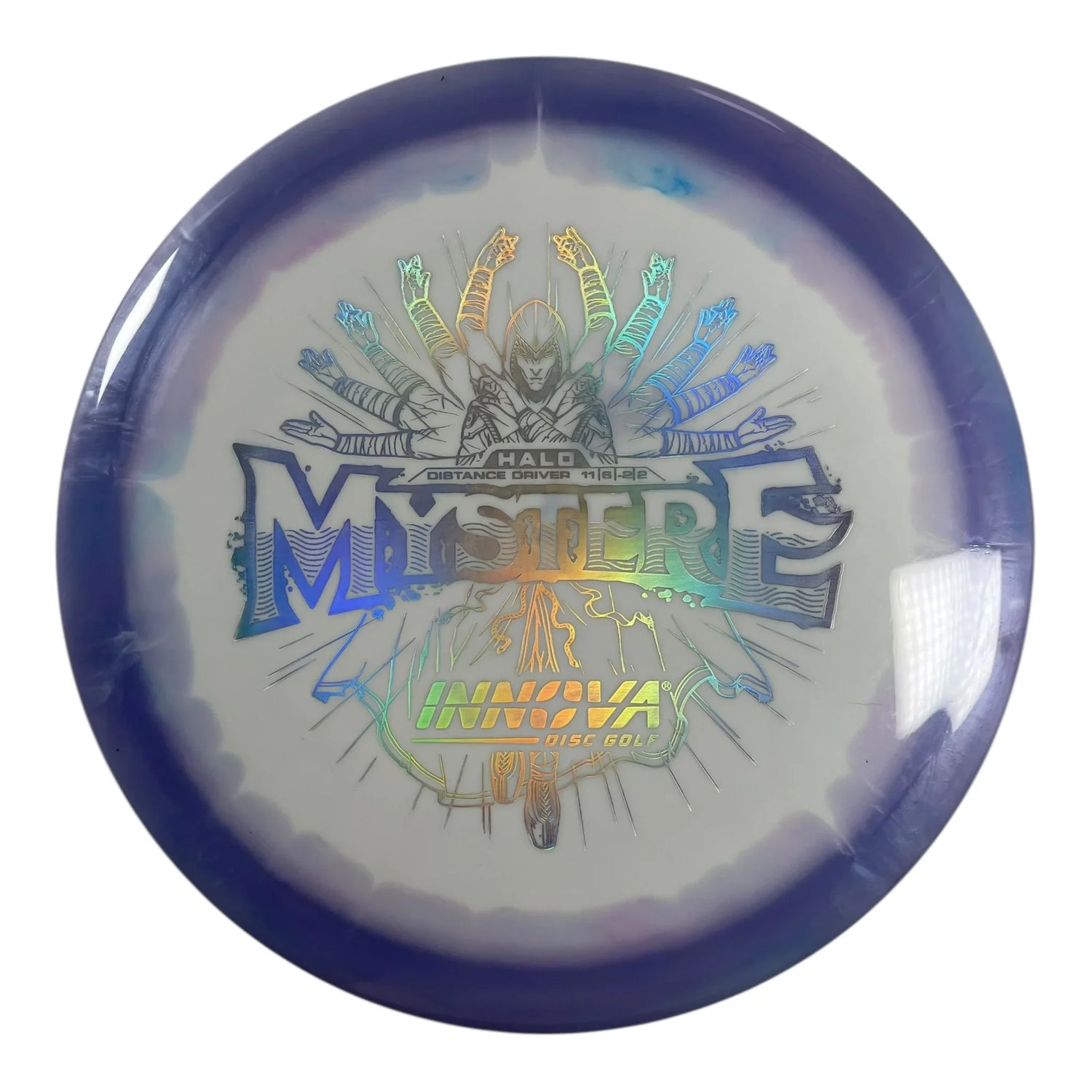 Innova Champion Discs Mystere | Halo Star | Purple/White/Holo 164g Disc Golf