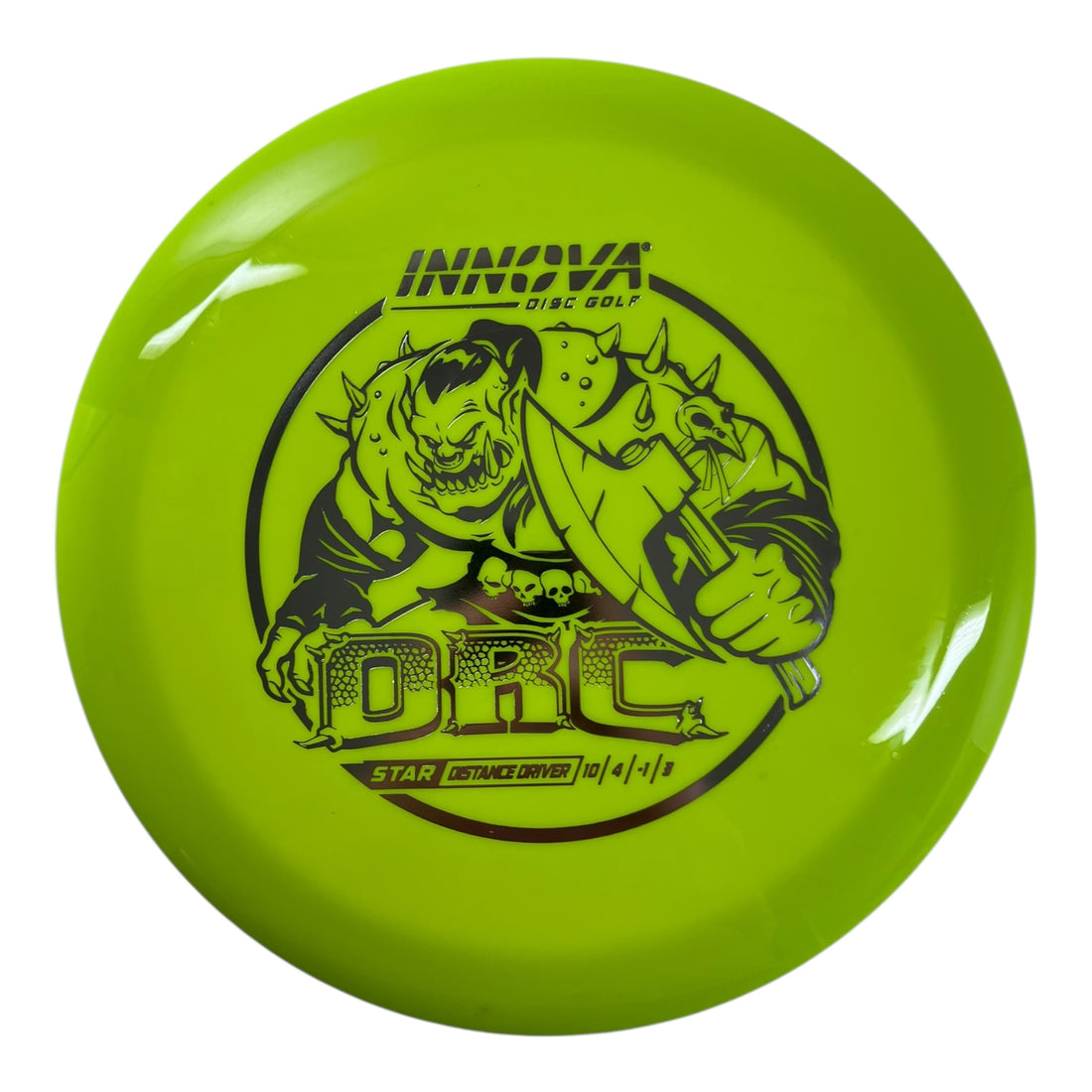 Innova Champion Discs Orc | Star | Green/Silver 168g Disc Golf