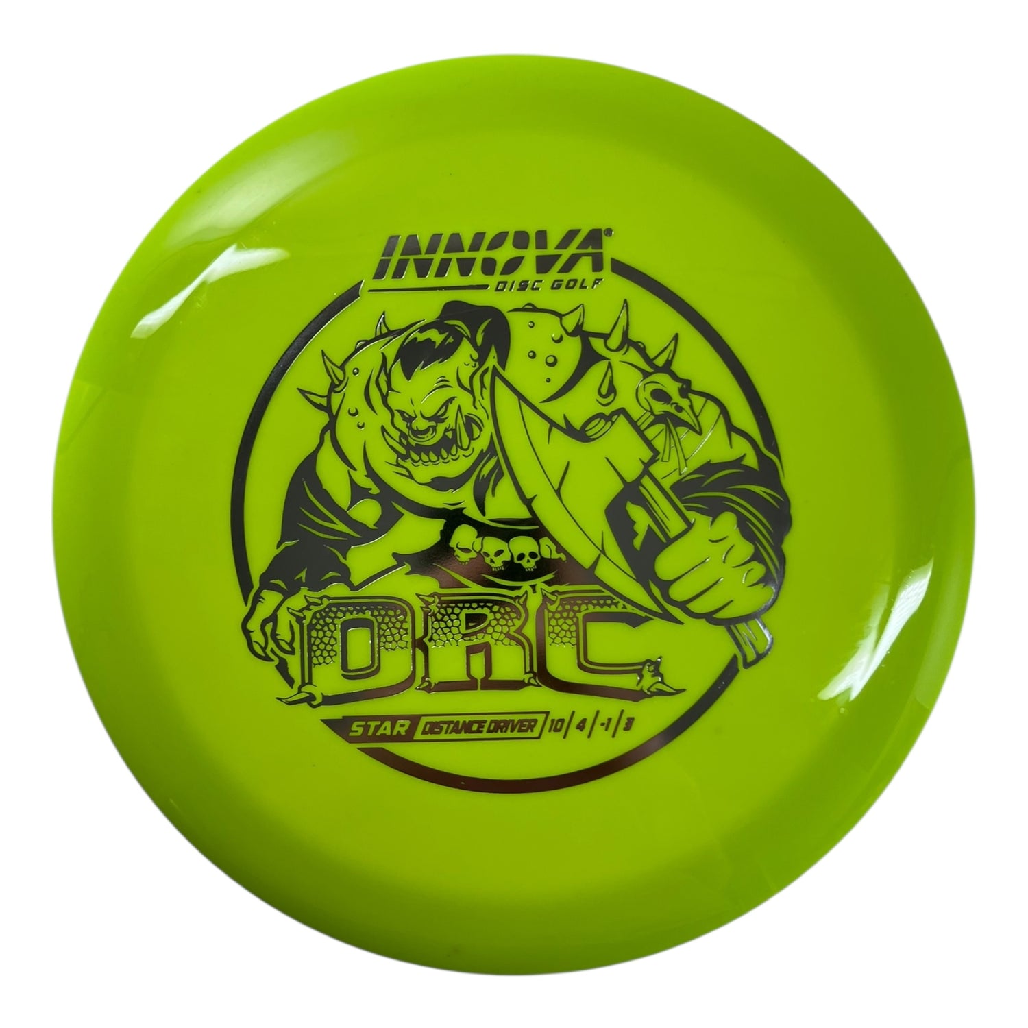 Innova Champion Discs Orc | Star | Green/Silver 168g Disc Golf