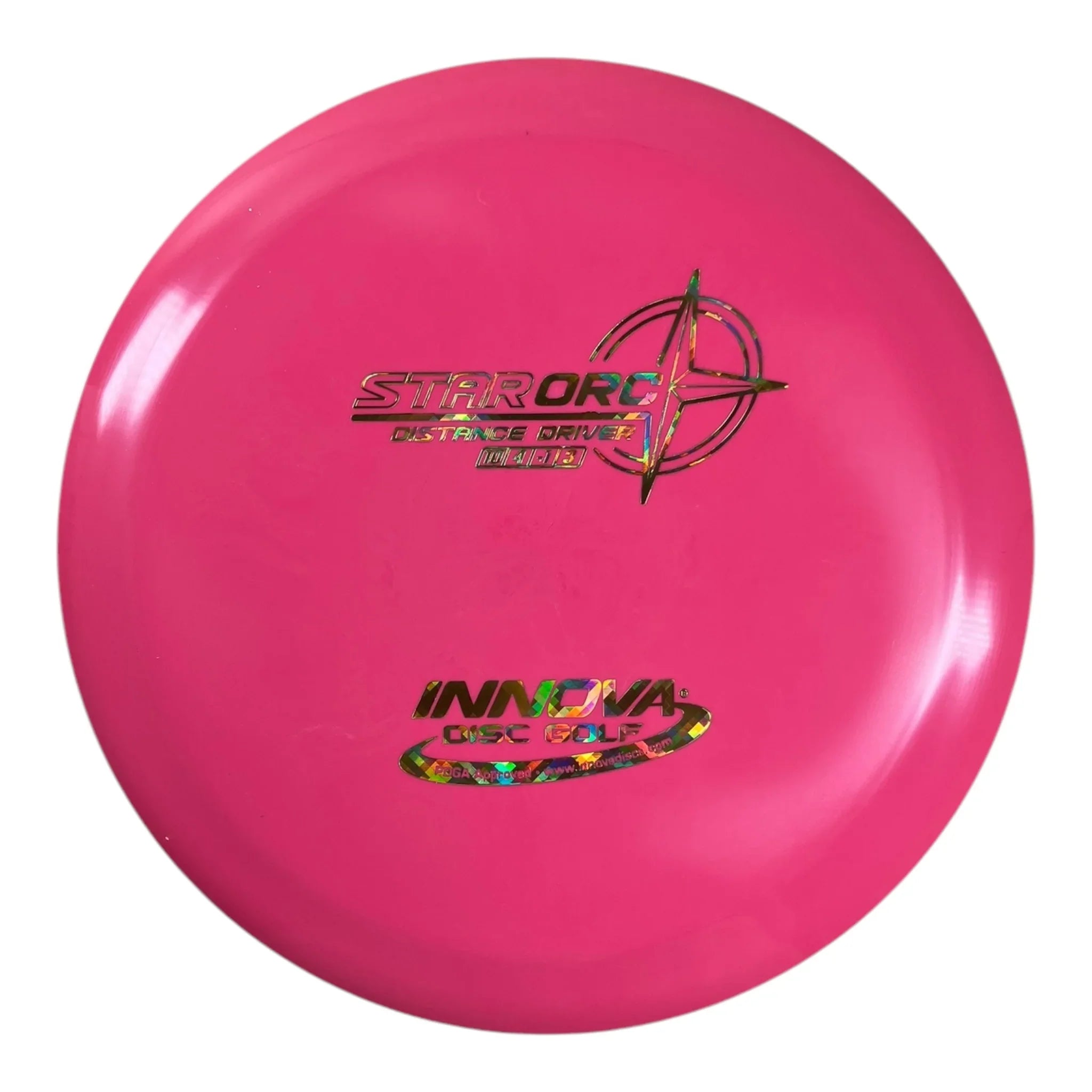 Innova Champion Discs Orc | Star | Pink/Gold 172g Disc Golf
