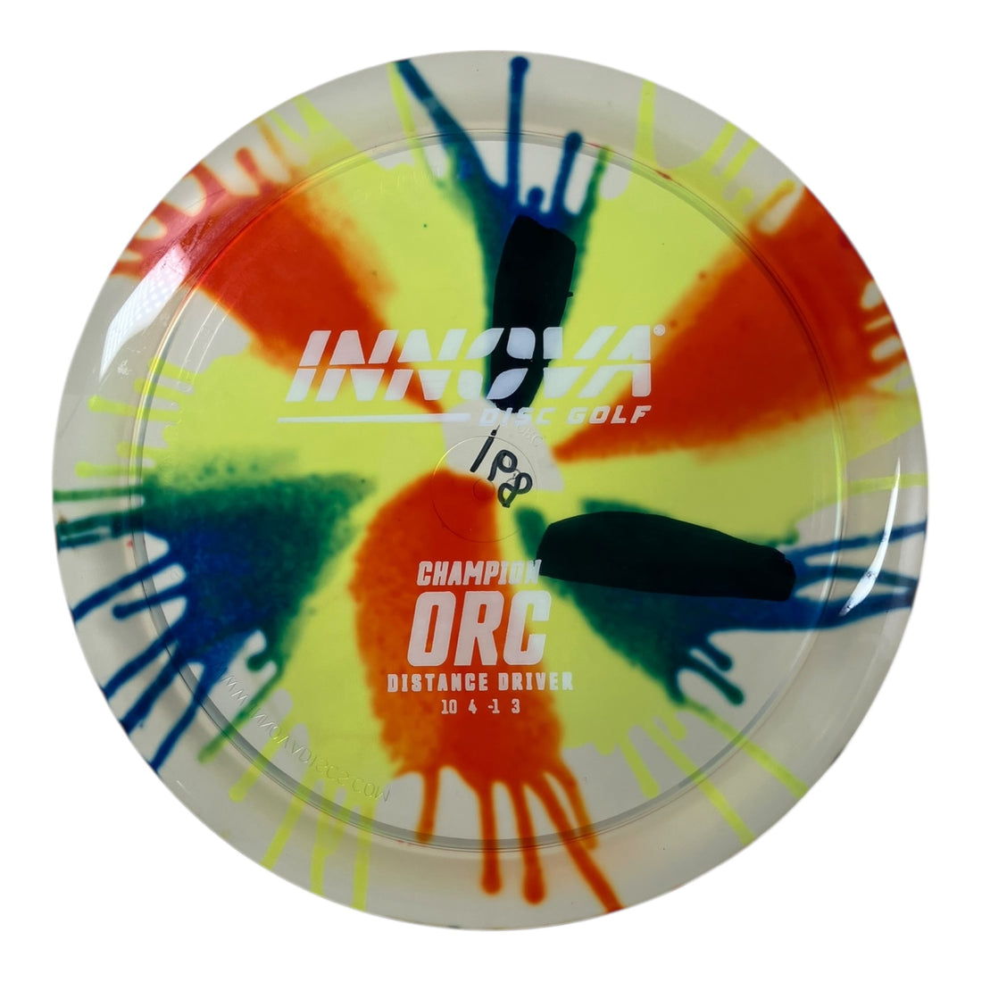 Innova Champion Discs Orc - Used Like New | Champion I-Dye | Red/Blue/White 168g Disc Golf