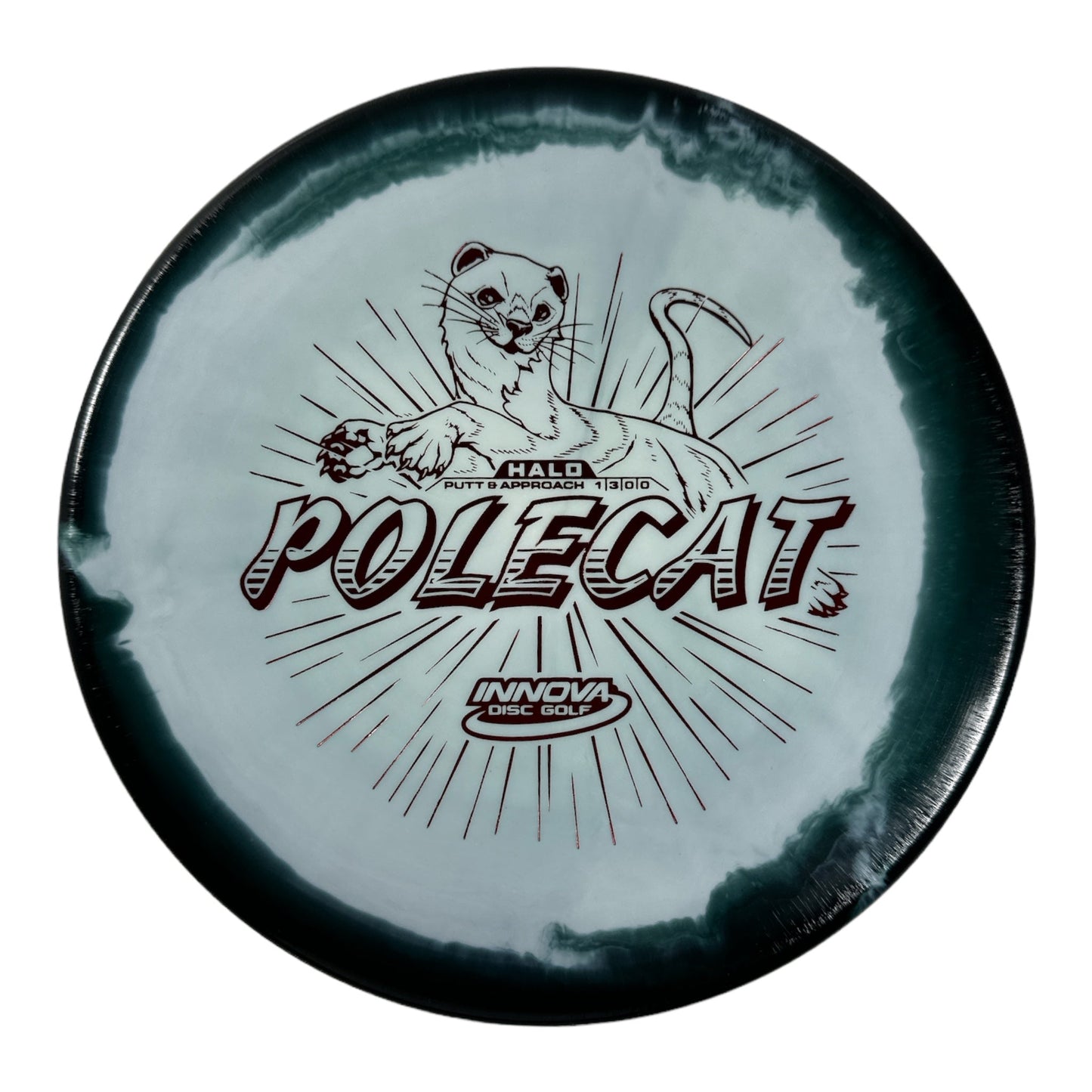 Innova Champion Discs Polecat | Halo | Black/Red 173g Disc Golf