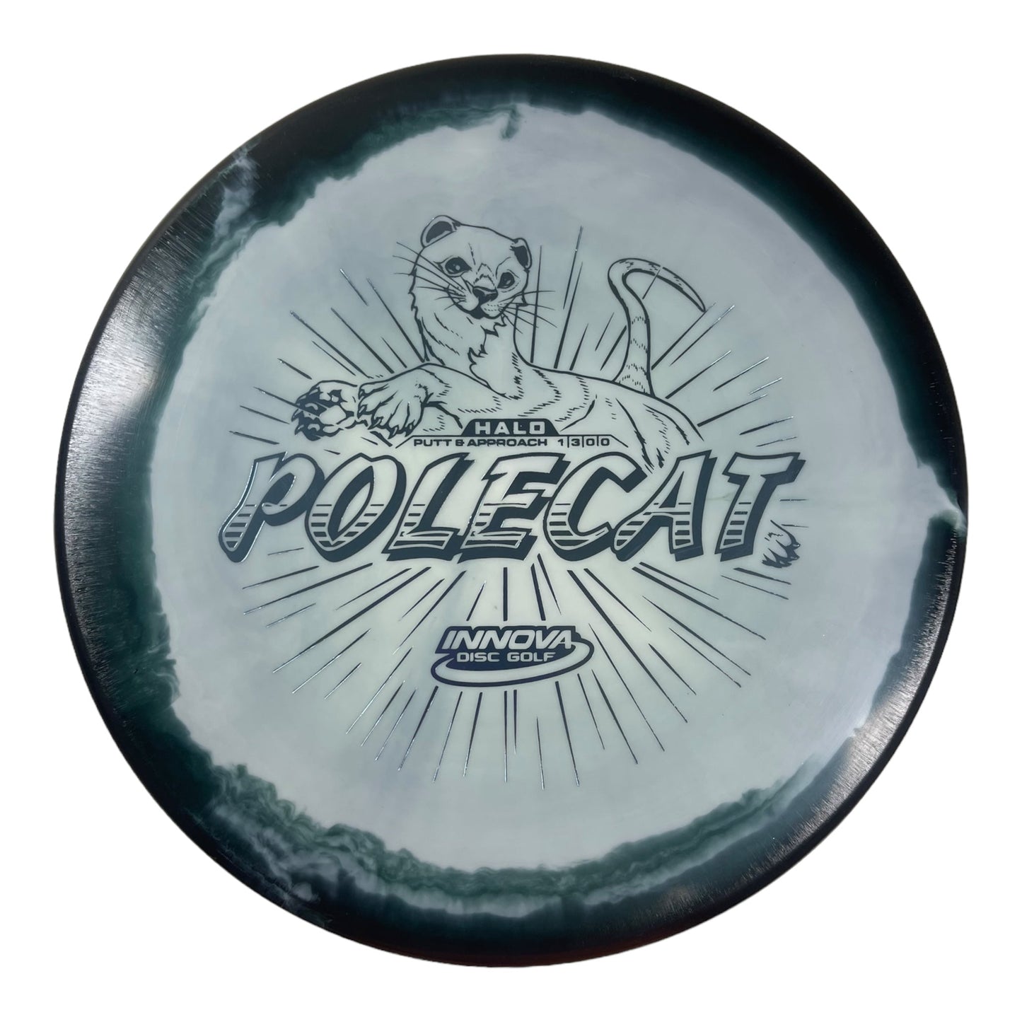 Innova Champion Discs Polecat | Halo | Black/Silver 173g Disc Golf