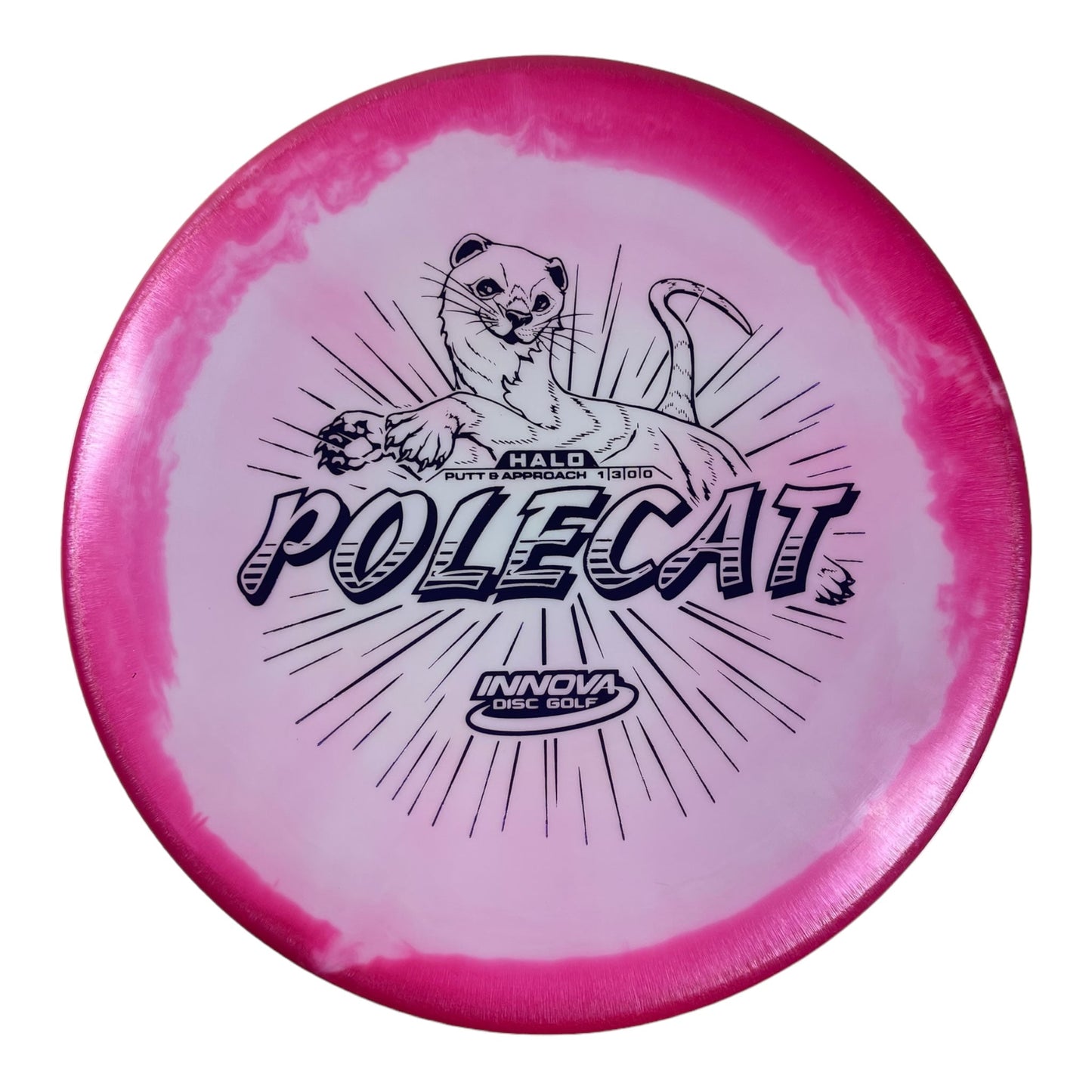 Innova Champion Discs Polecat | Halo | Pink/Black 173g Disc Golf